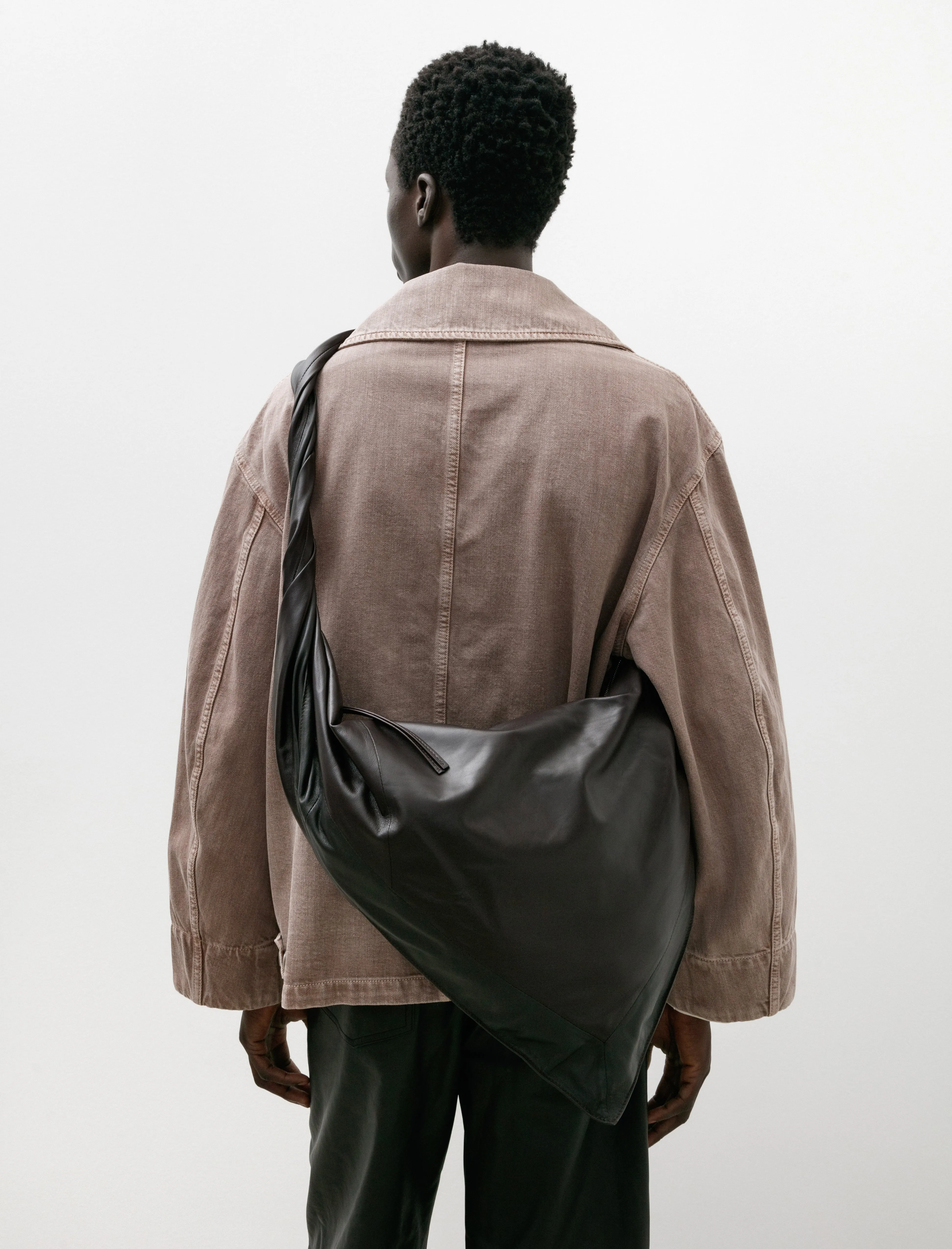 Scarf Bag Espresso Dark Chocolate sold by SHOP NEIGHBOR product image thumbnail 3