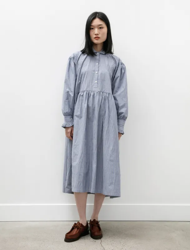Japanese Striped Shirting Lydbrook Dress Blue/White sold by SHOP NEIGHBOR