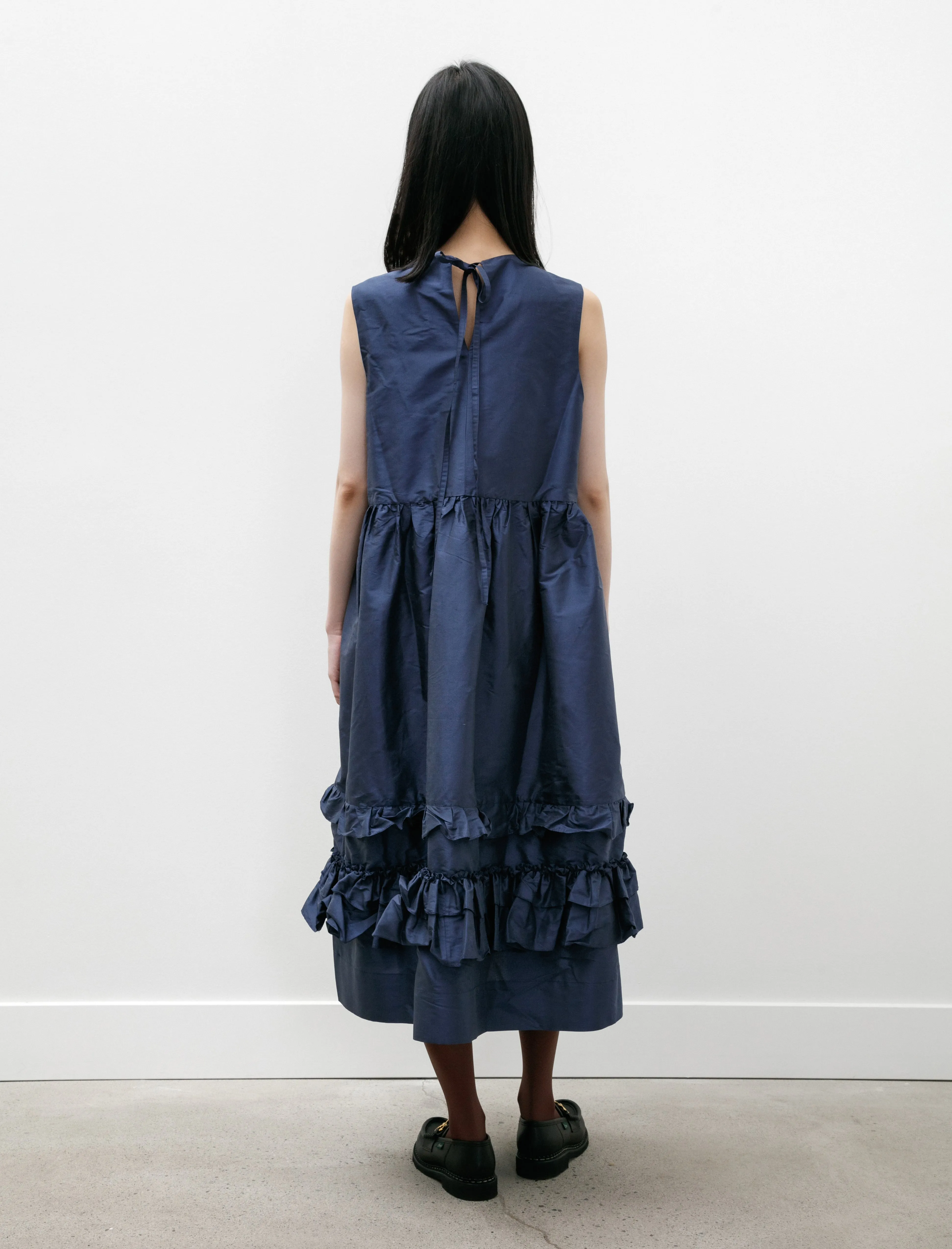 Silk Dupion Genevieve Dress Wilhelm Blue sold by SHOP NEIGHBOR product image thumbnail 5