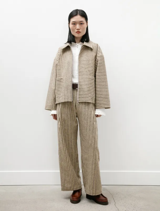 Portugese Striped Wool Anja Jacket sold by SHOP NEIGHBOR