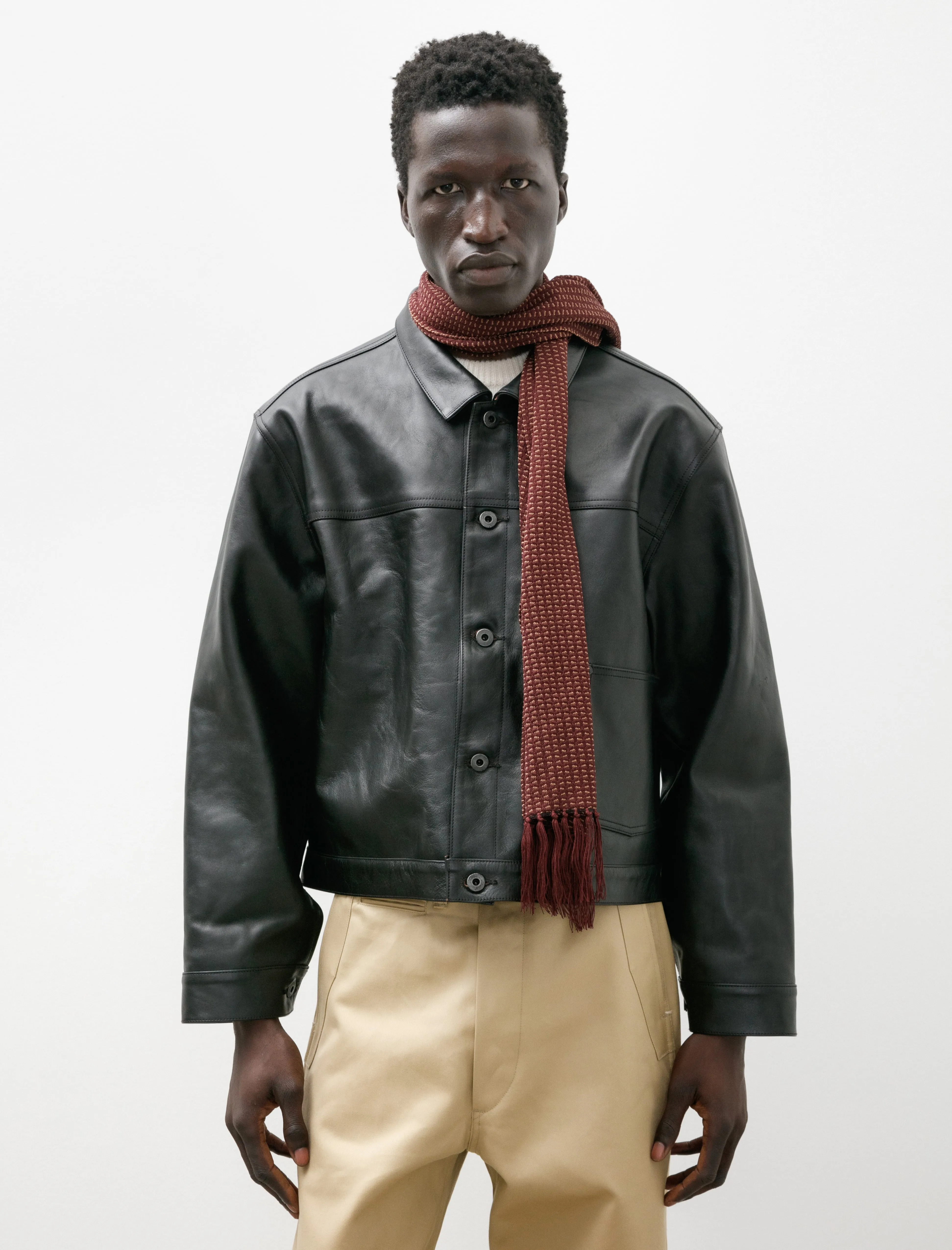 Lot 015 Stole Bordeaux sold by SHOP NEIGHBOR product image thumbnail 3