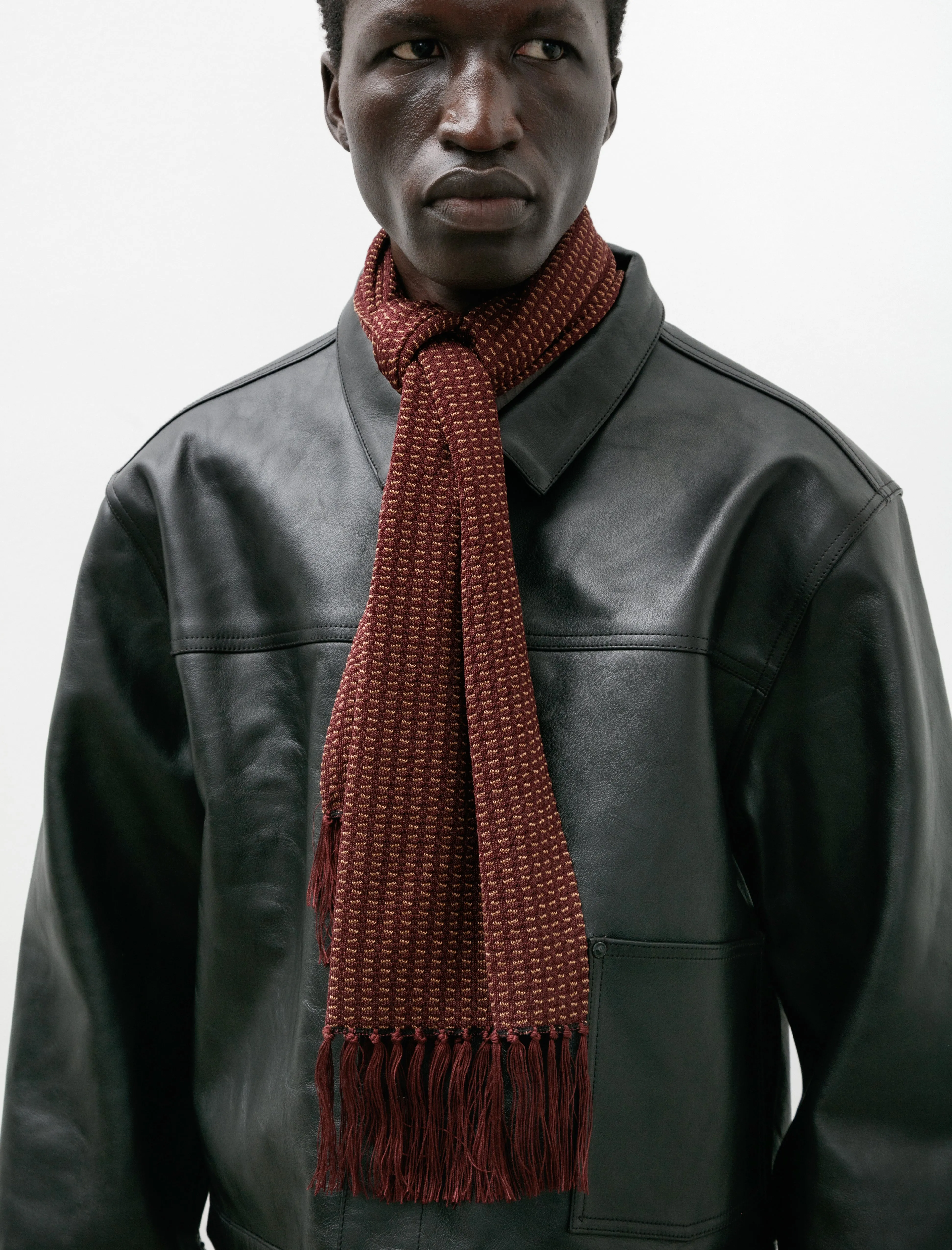 Lot 015 Stole Bordeaux sold by SHOP NEIGHBOR product image thumbnail 2