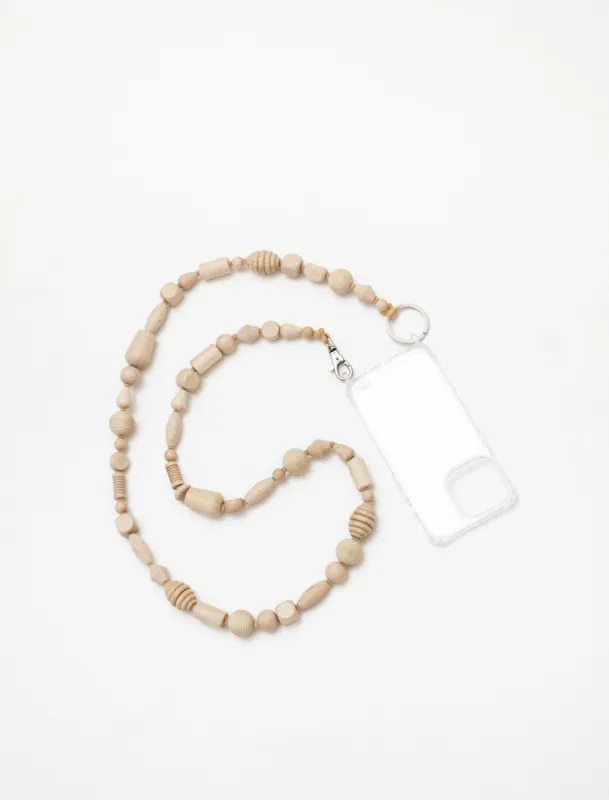 Handykette Phone Necklace Bunter Mix Natural sold by SHOP NEIGHBOR