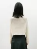 Wool Cotton Tight Round Neck Knit Off White sold by SHOP NEIGHBOR