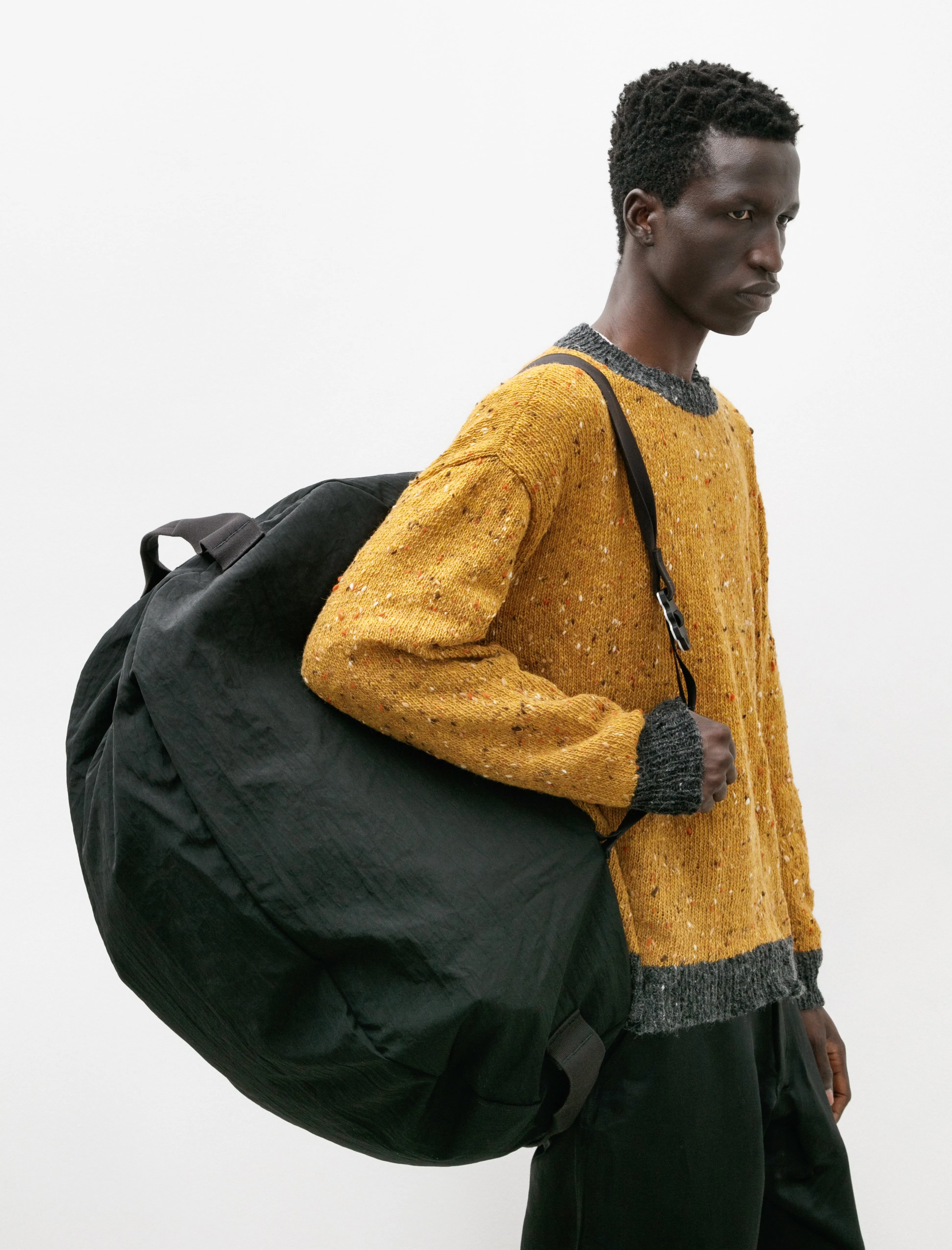 R17 Gear-3 Black Nylon Messenger Bag sold by SHOP NEIGHBOR product image thumbnail 3