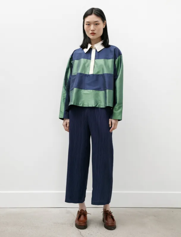Thicker Bottoms Straight Pants Navy sold by SHOP NEIGHBOR