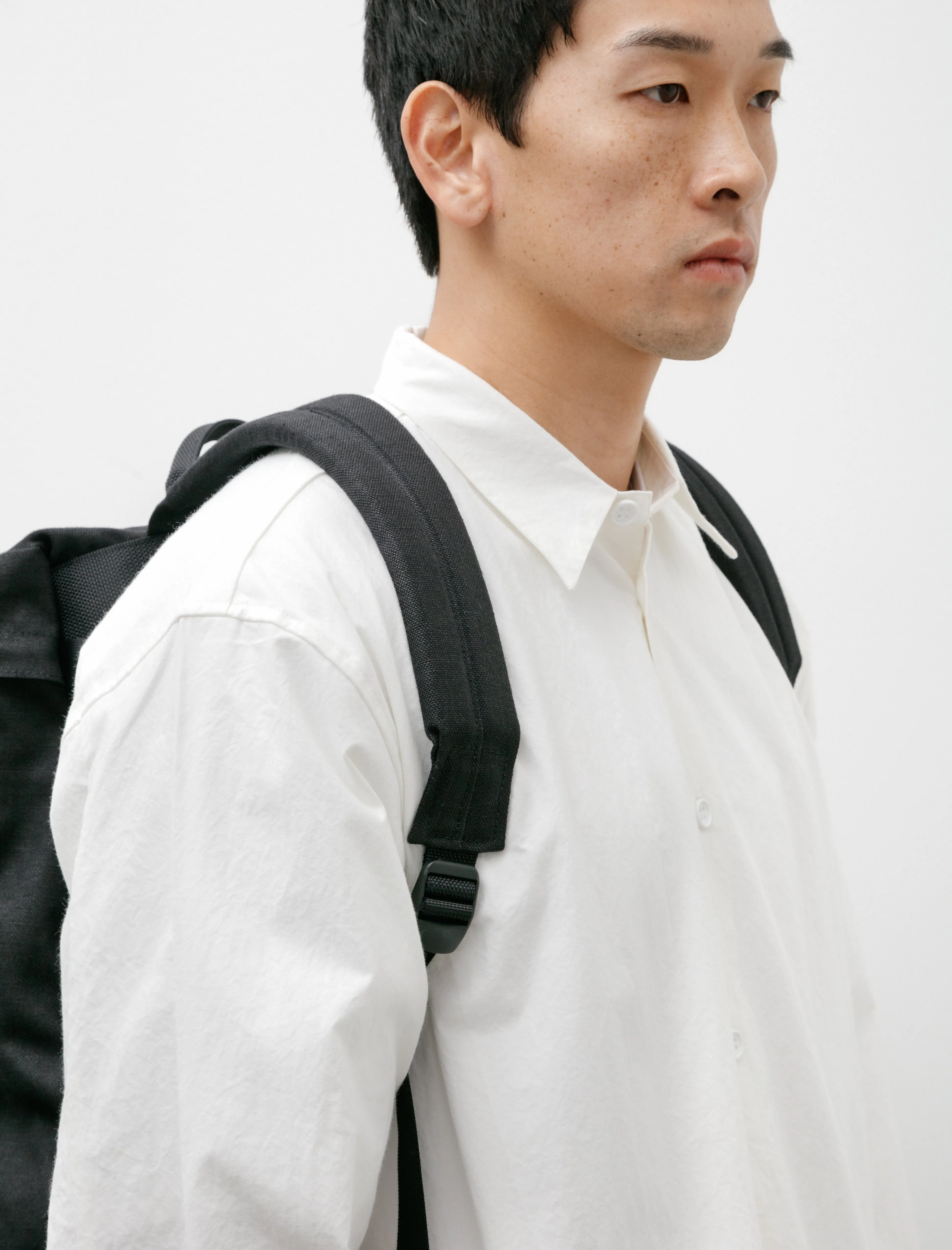 Linen Backpack TF Medium Black sold by SHOP NEIGHBOR product image thumbnail 4