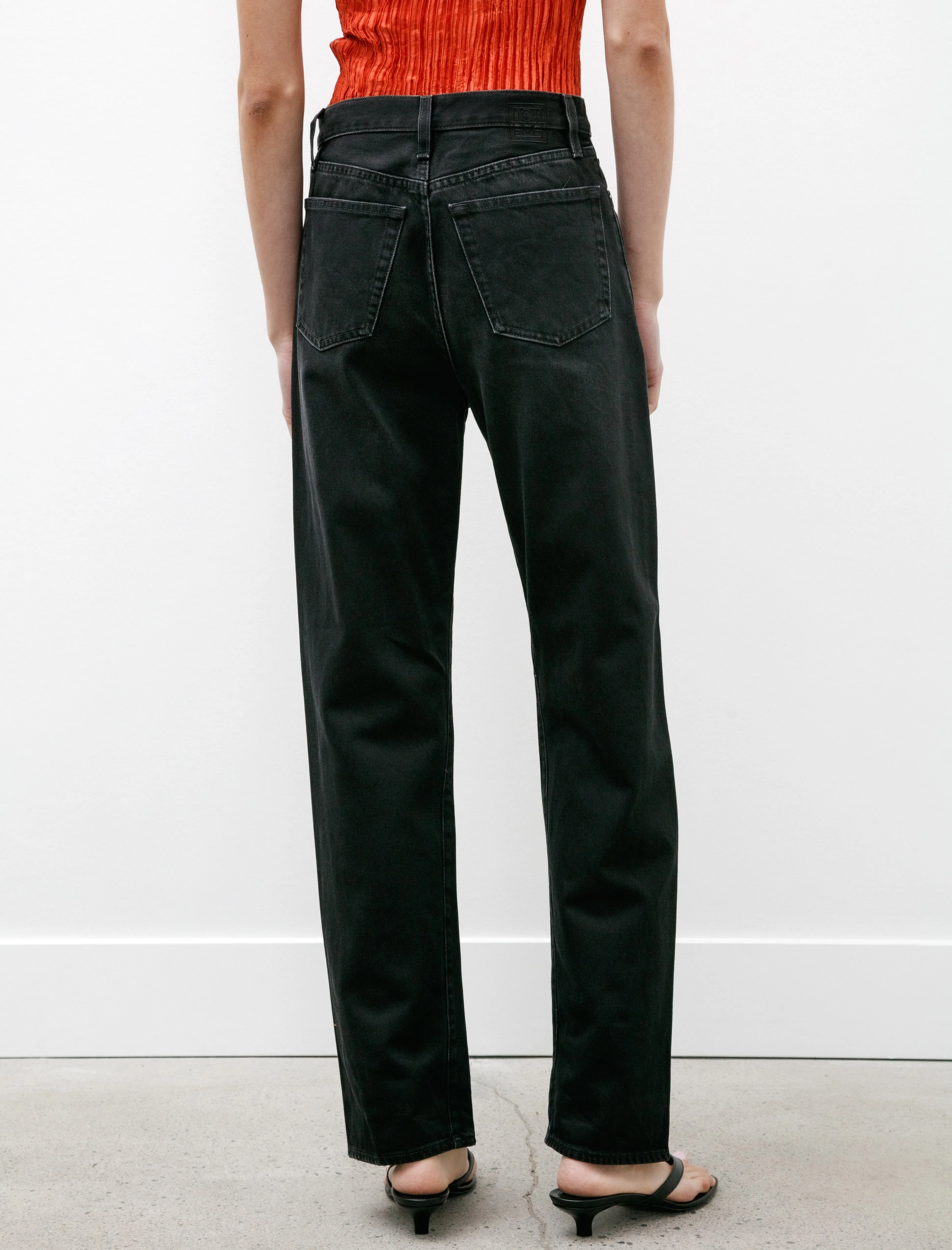 Twisted Seam Denim Full Length Faded Black sold by SHOP NEIGHBOR product image thumbnail 4