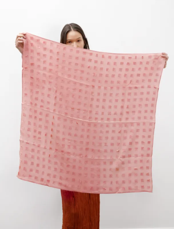 Muga Silk Off-Cuts Scarf Blush sold by SHOP NEIGHBOR