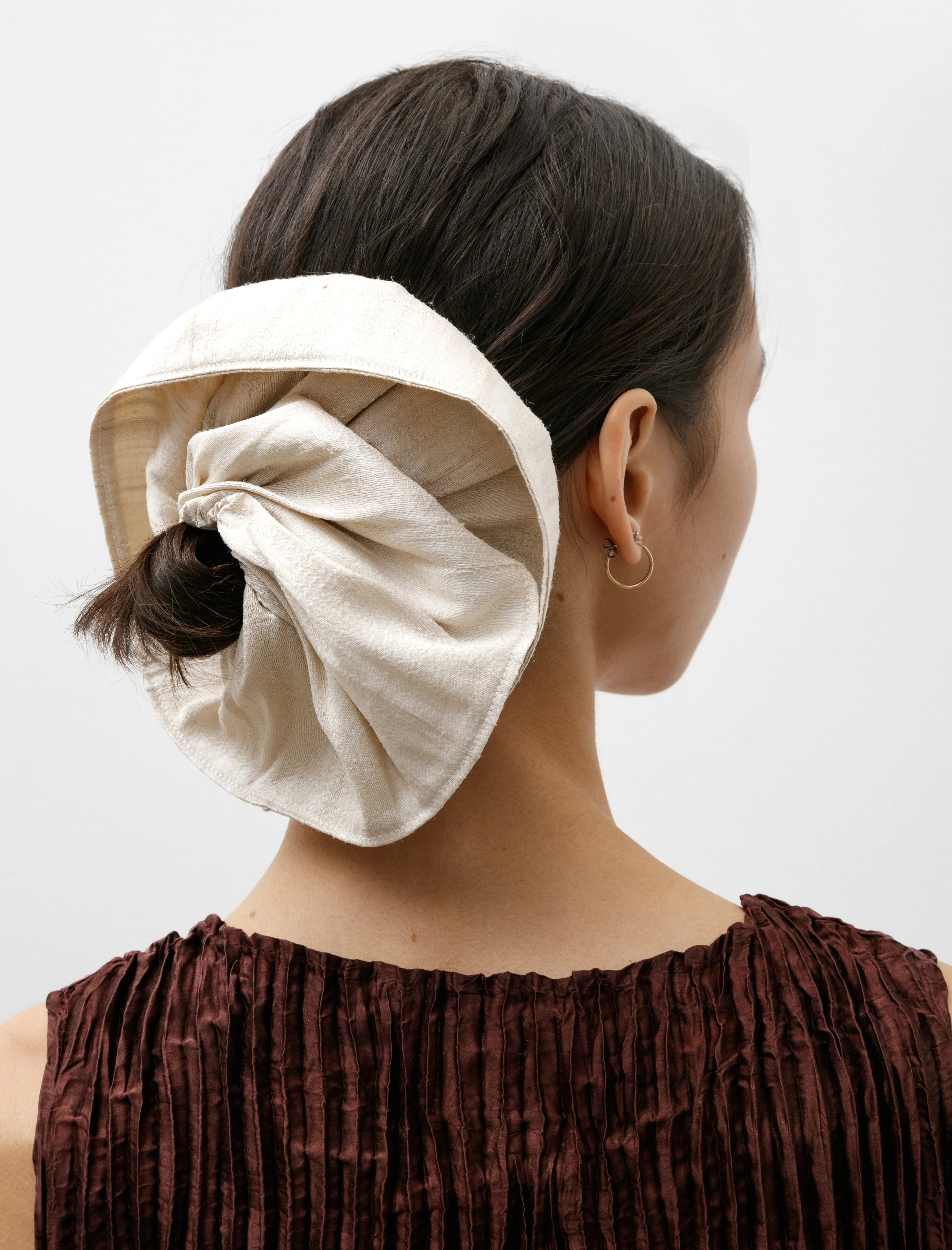 Raw Silk Scrunchie sold by SHOP NEIGHBOR product image thumbnail 2