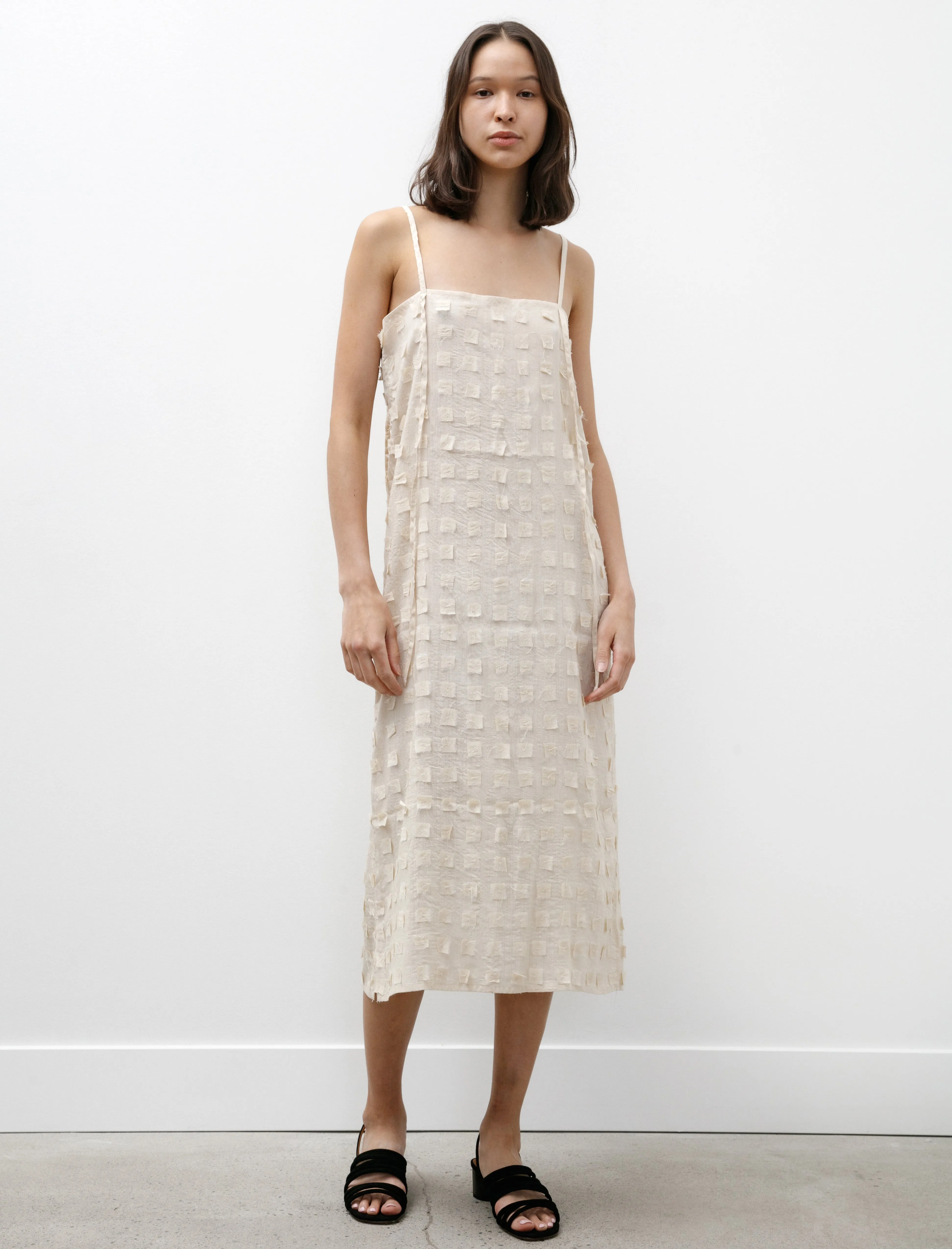 Muga Silk Off-Cuts Dress Undyed sold by SHOP NEIGHBOR