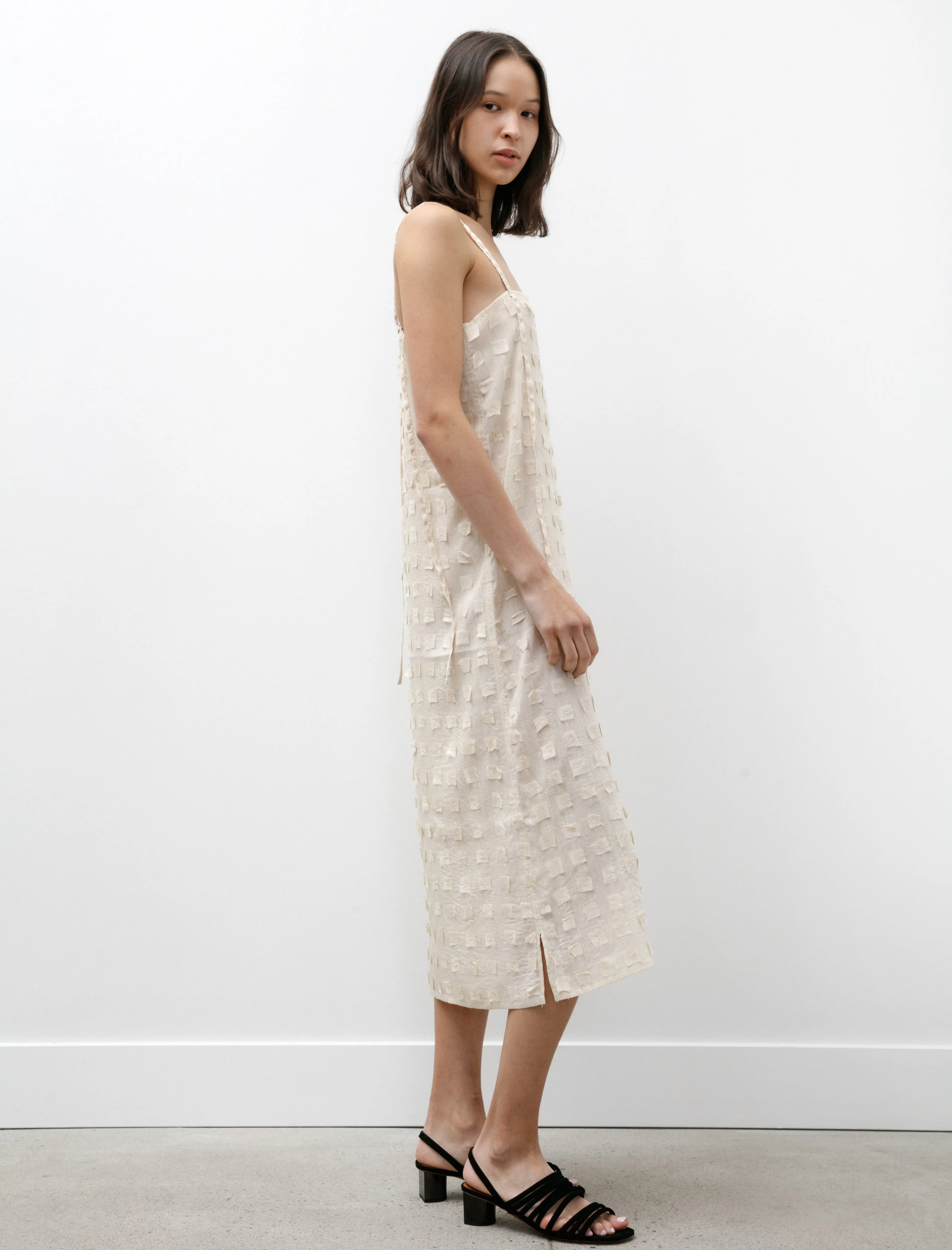 Muga Silk Off-Cuts Dress Undyed sold by SHOP NEIGHBOR product image thumbnail 2