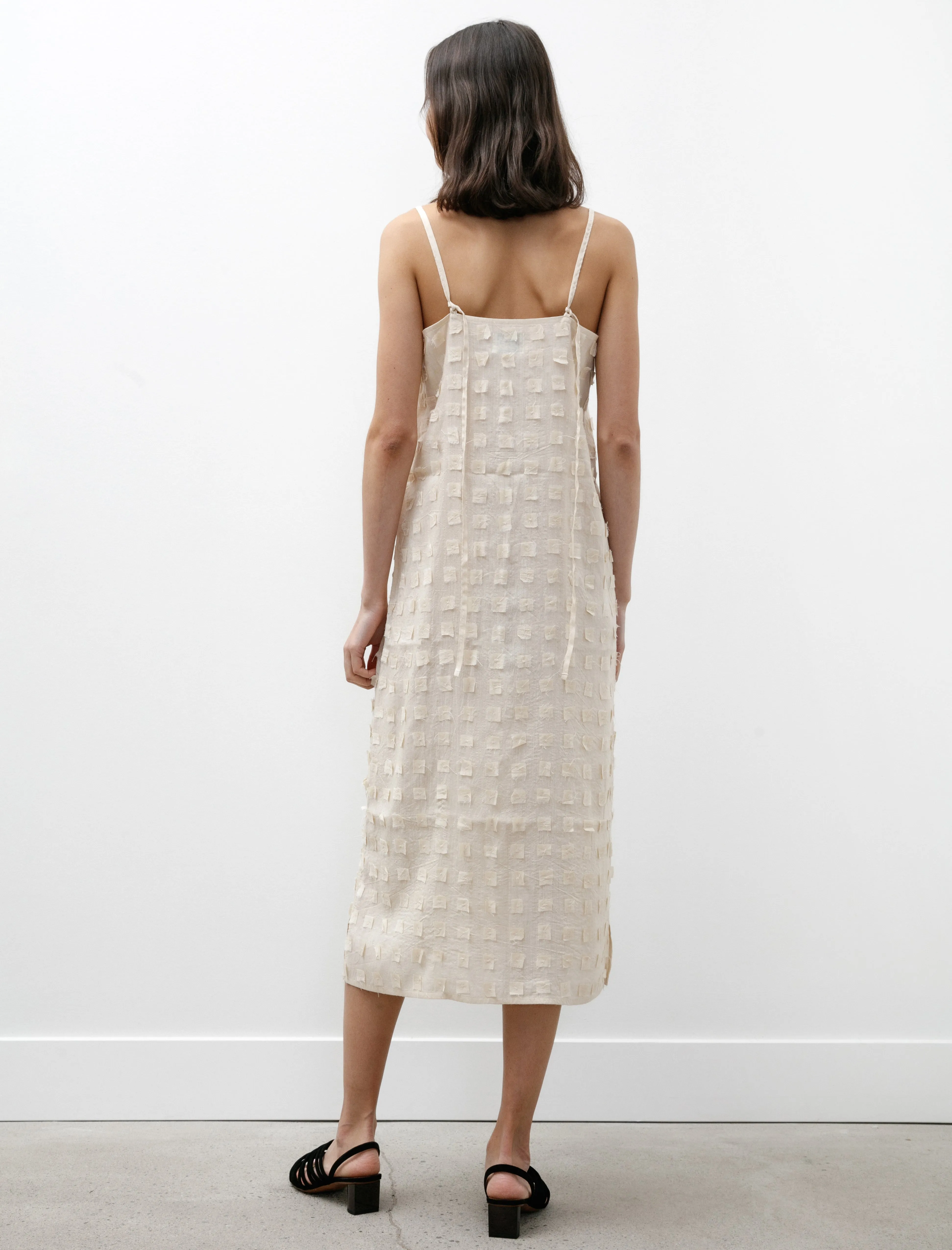 Muga Silk Off-Cuts Dress Undyed sold by SHOP NEIGHBOR product image thumbnail 4