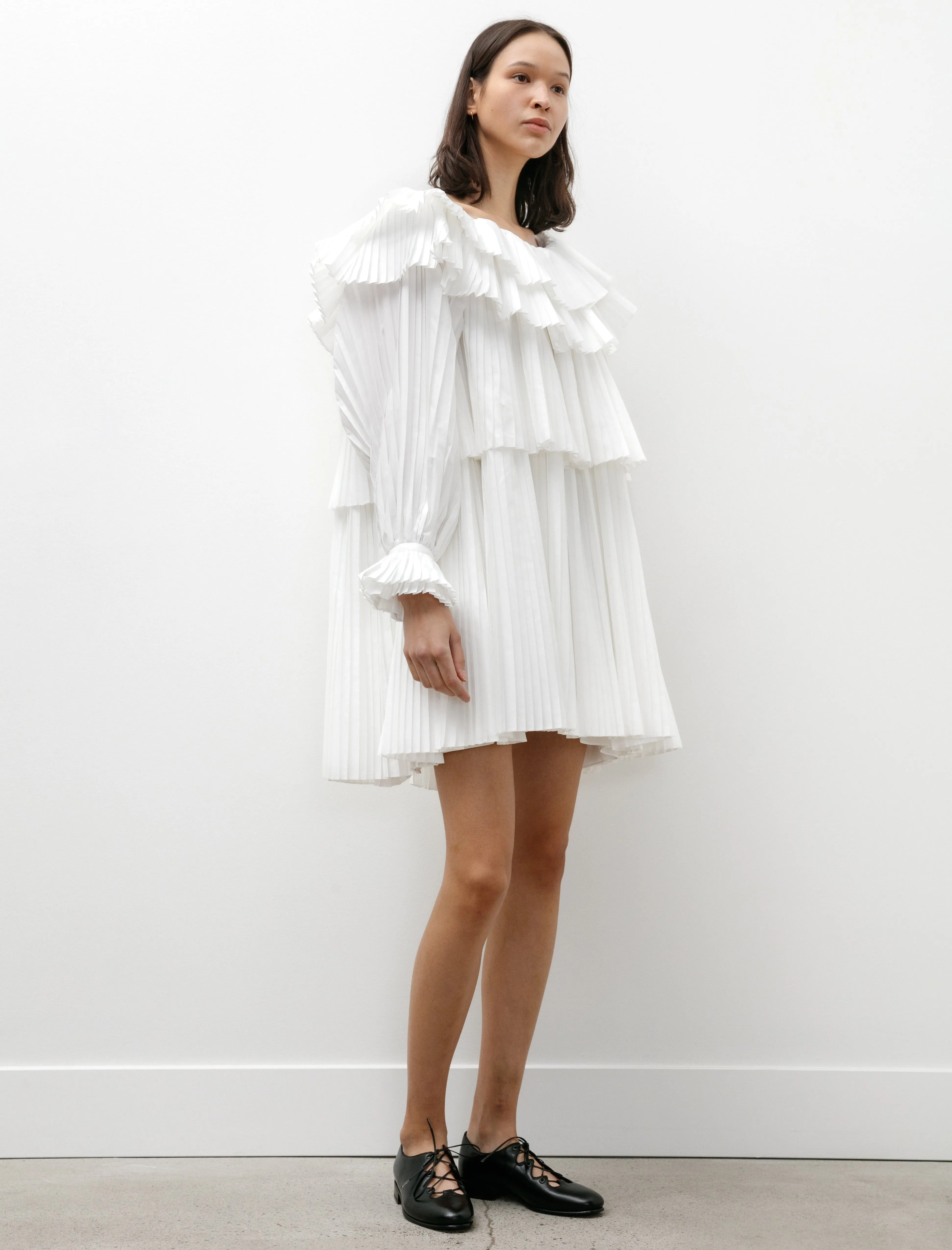 Brunch Dress White sold by SHOP NEIGHBOR product image thumbnail 2