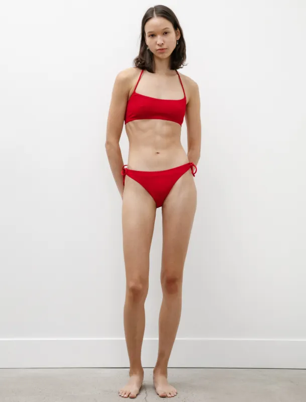 Cinquantasette Rib Bikini Red made by SHOP NEIGHBOR