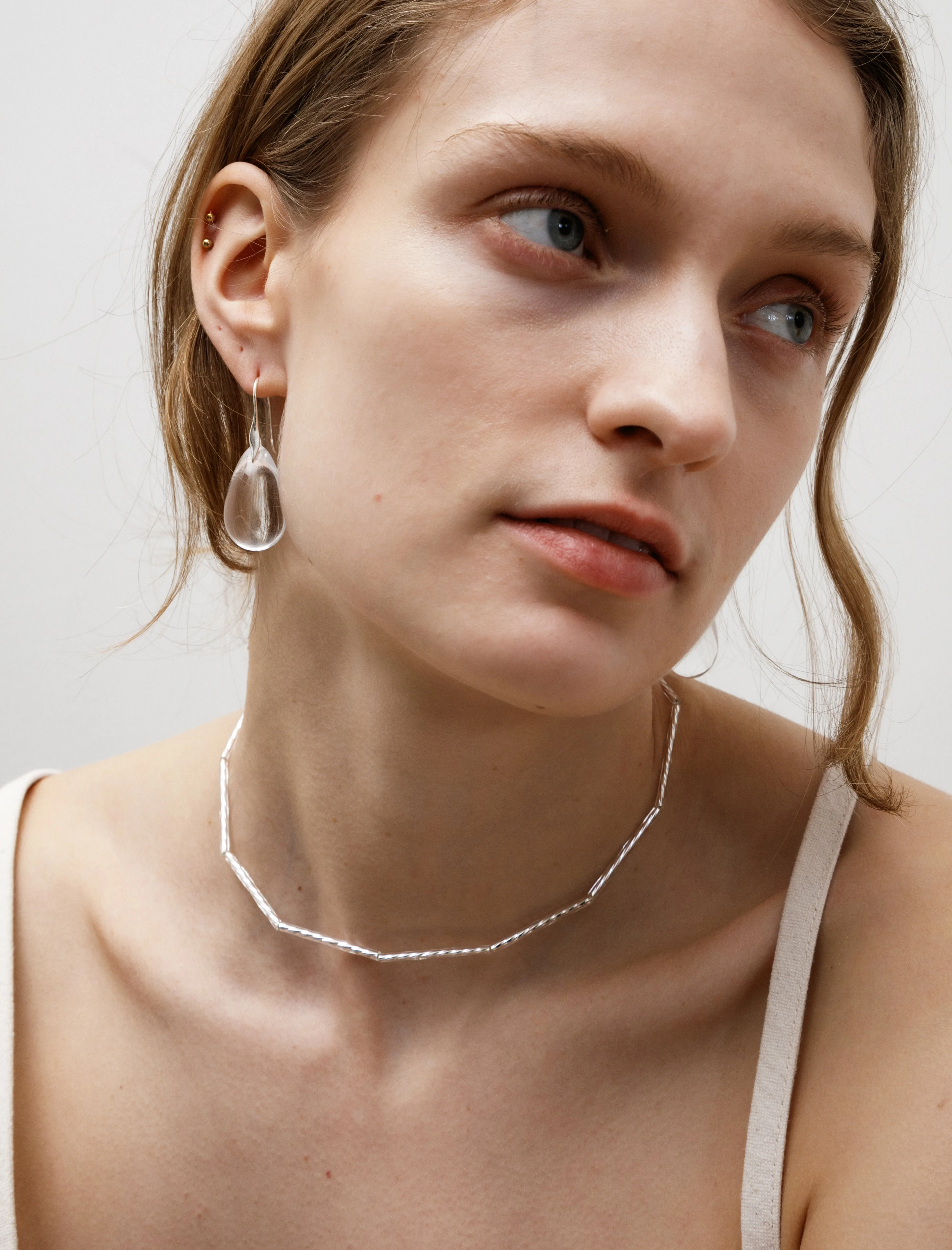 Gota Maxi Earrings Clear sold by SHOP NEIGHBOR product image thumbnail 2