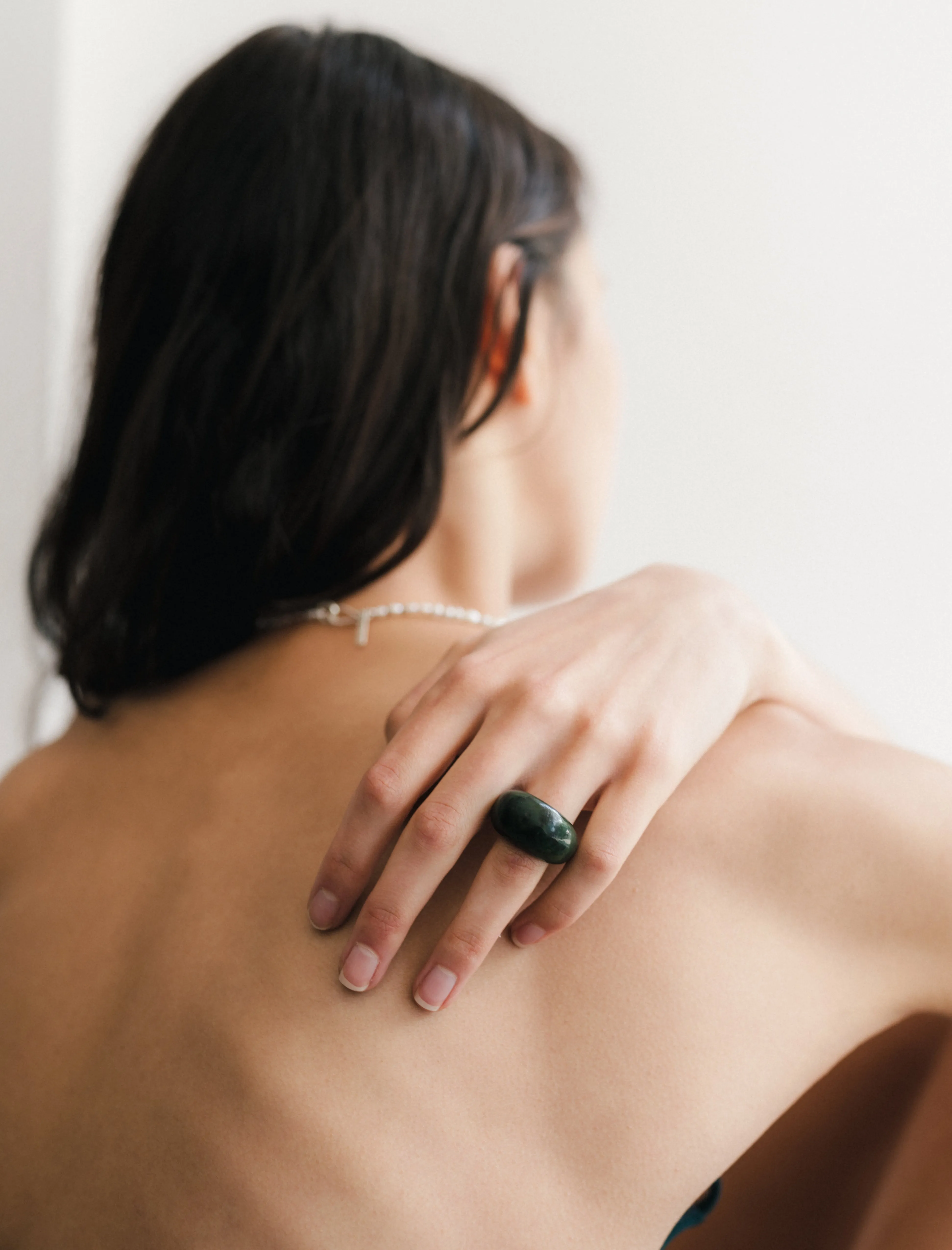 Jade Donut Ring sold by SHOP NEIGHBOR product image thumbnail 3