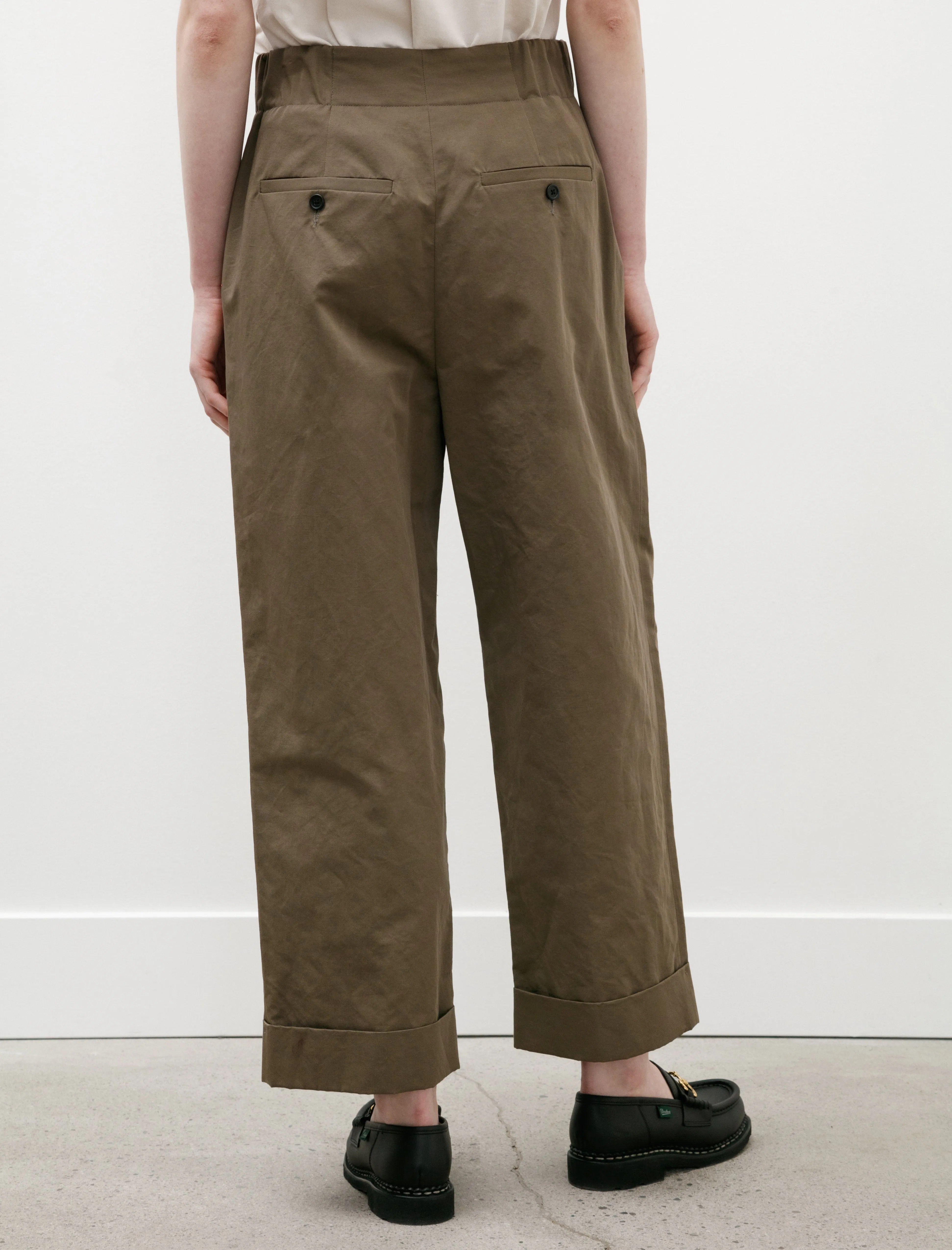 Relaxed Crop Cotton Linen Twill Mouse sold by SHOP NEIGHBOR product image thumbnail 5