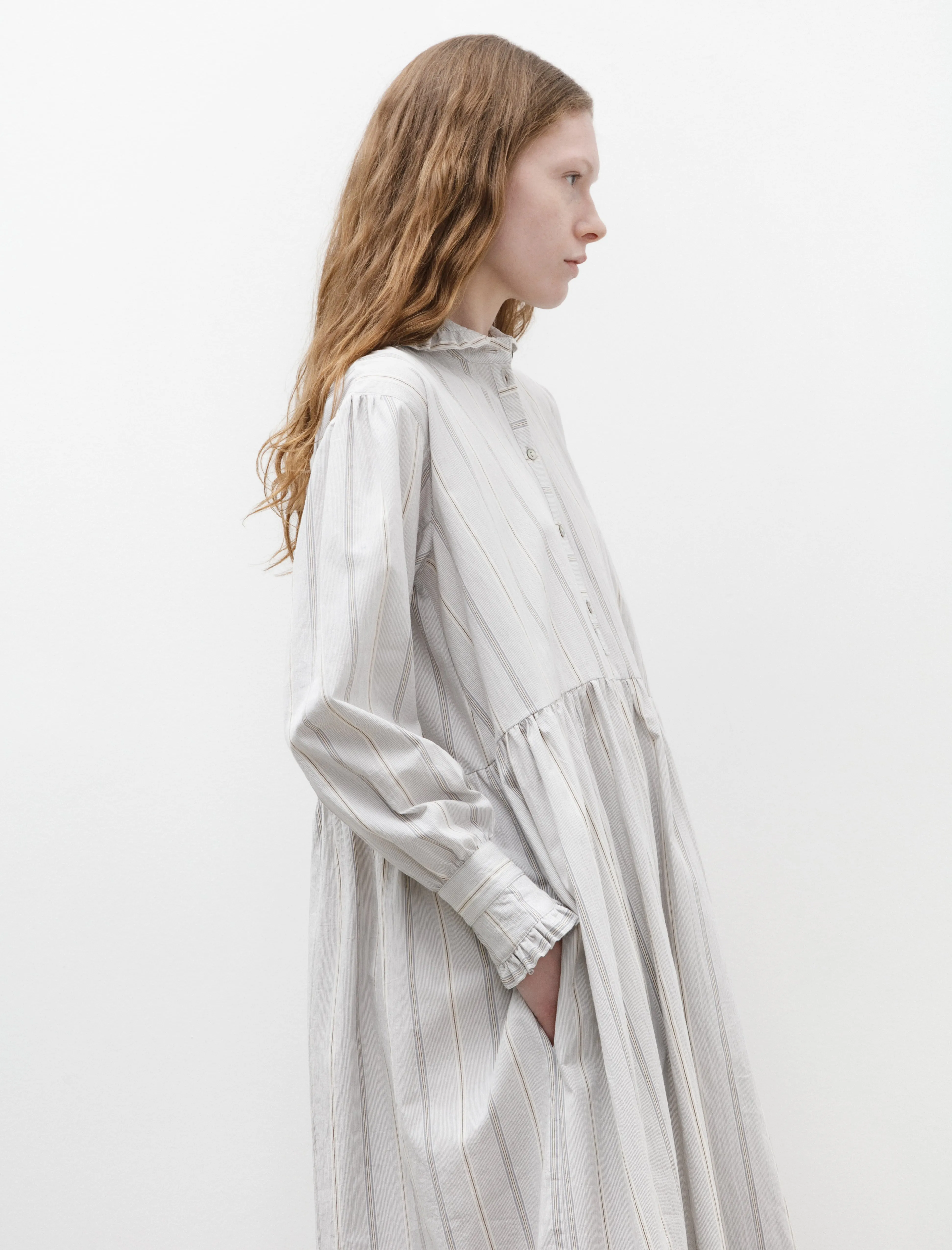 Lydbrook Dress Blue/Brown/White sold by SHOP NEIGHBOR product image thumbnail 5