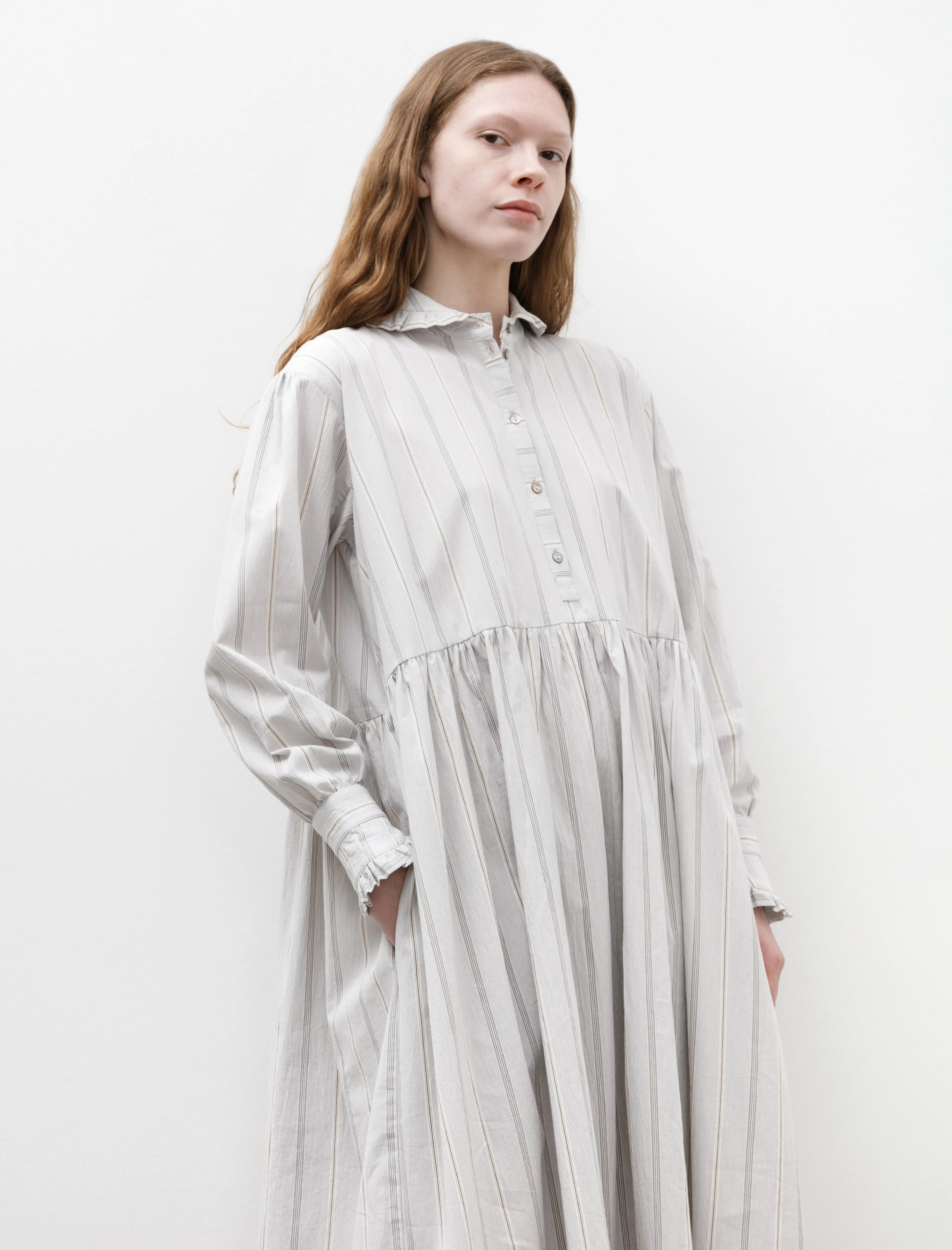 Lydbrook Dress Blue/Brown/White sold by SHOP NEIGHBOR product image thumbnail 4