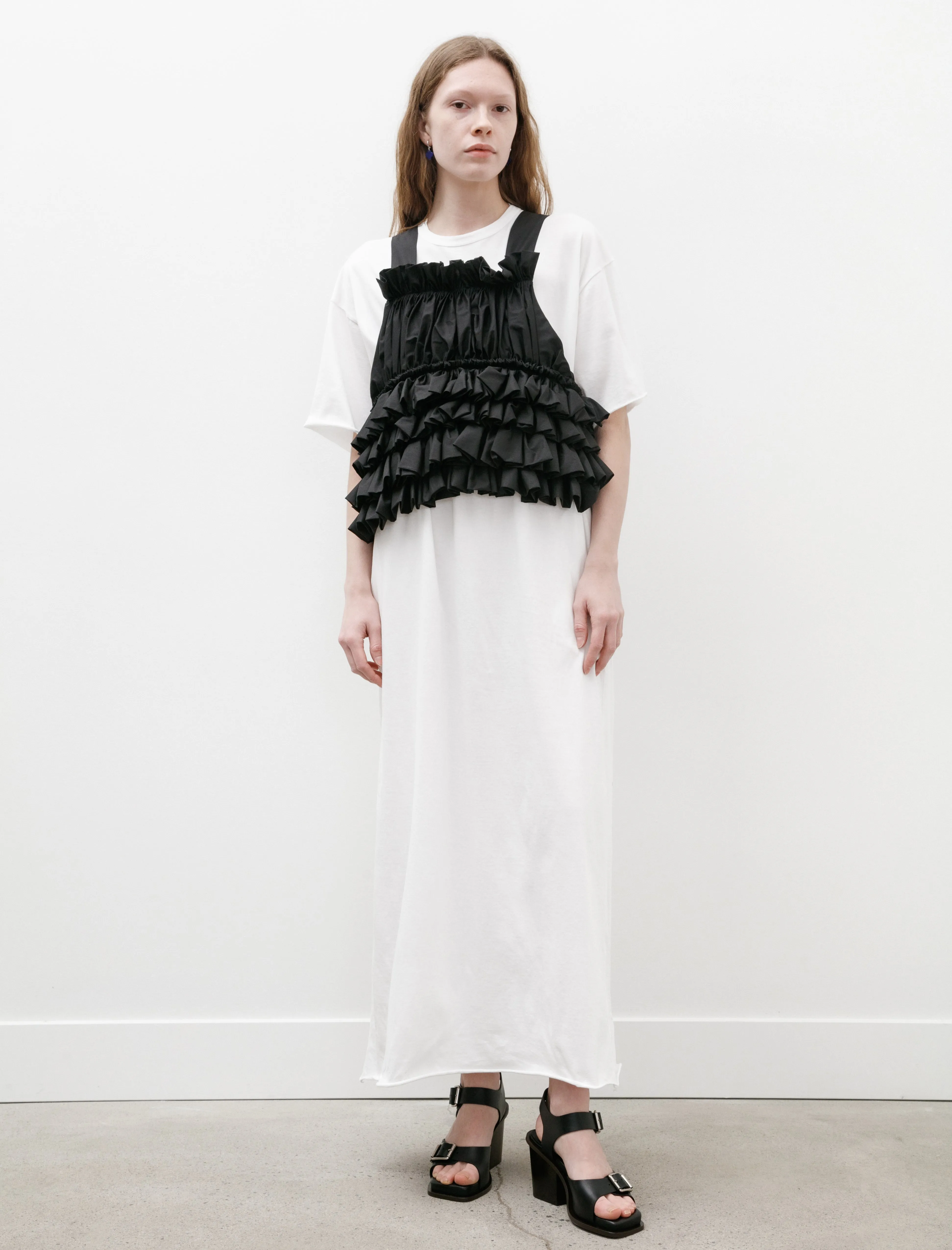 Dressy T-Shirt Dress White sold by SHOP NEIGHBOR product image thumbnail 2