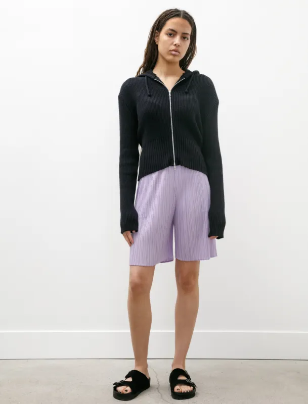 Monthly Colours Pleats Shorts Purple Onion sold by SHOP NEIGHBOR