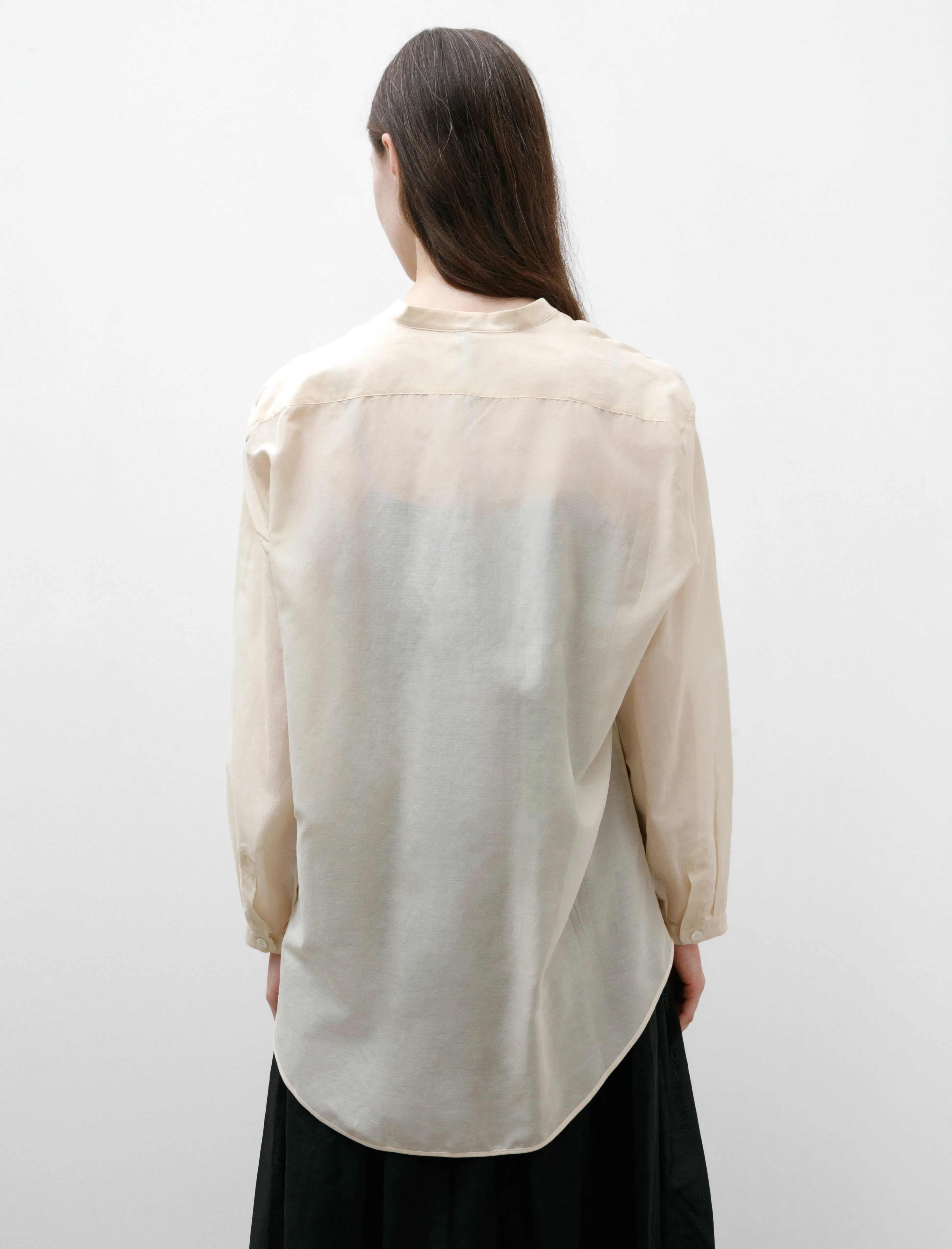 Oversize Shirt Voile Ivory sold by SHOP NEIGHBOR product image thumbnail 5