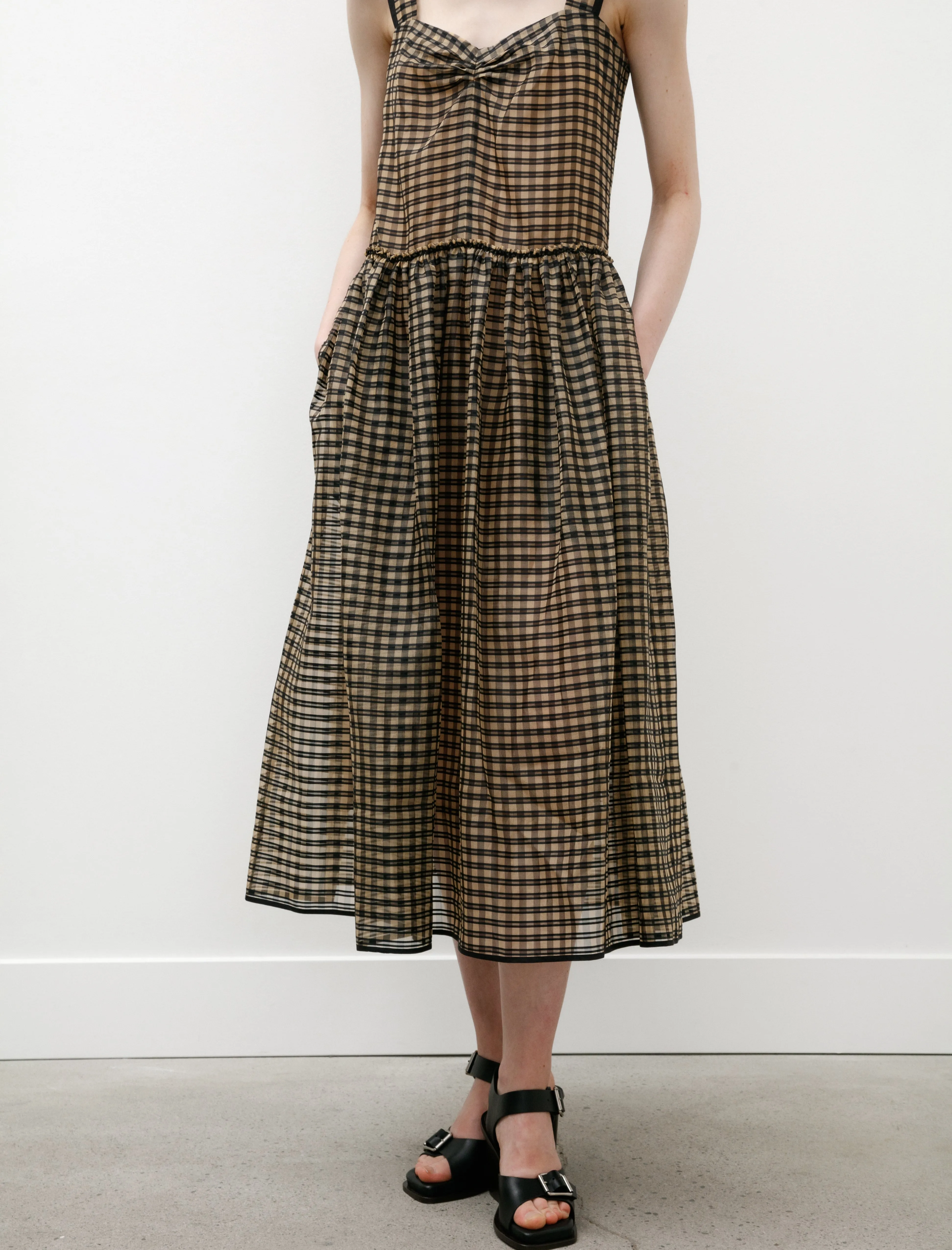 Strap Dress Vichy Check sold by SHOP NEIGHBOR product image thumbnail 3