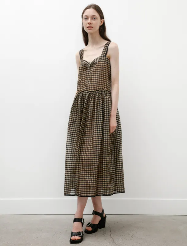 Strap Dress Vichy Check sold by SHOP NEIGHBOR