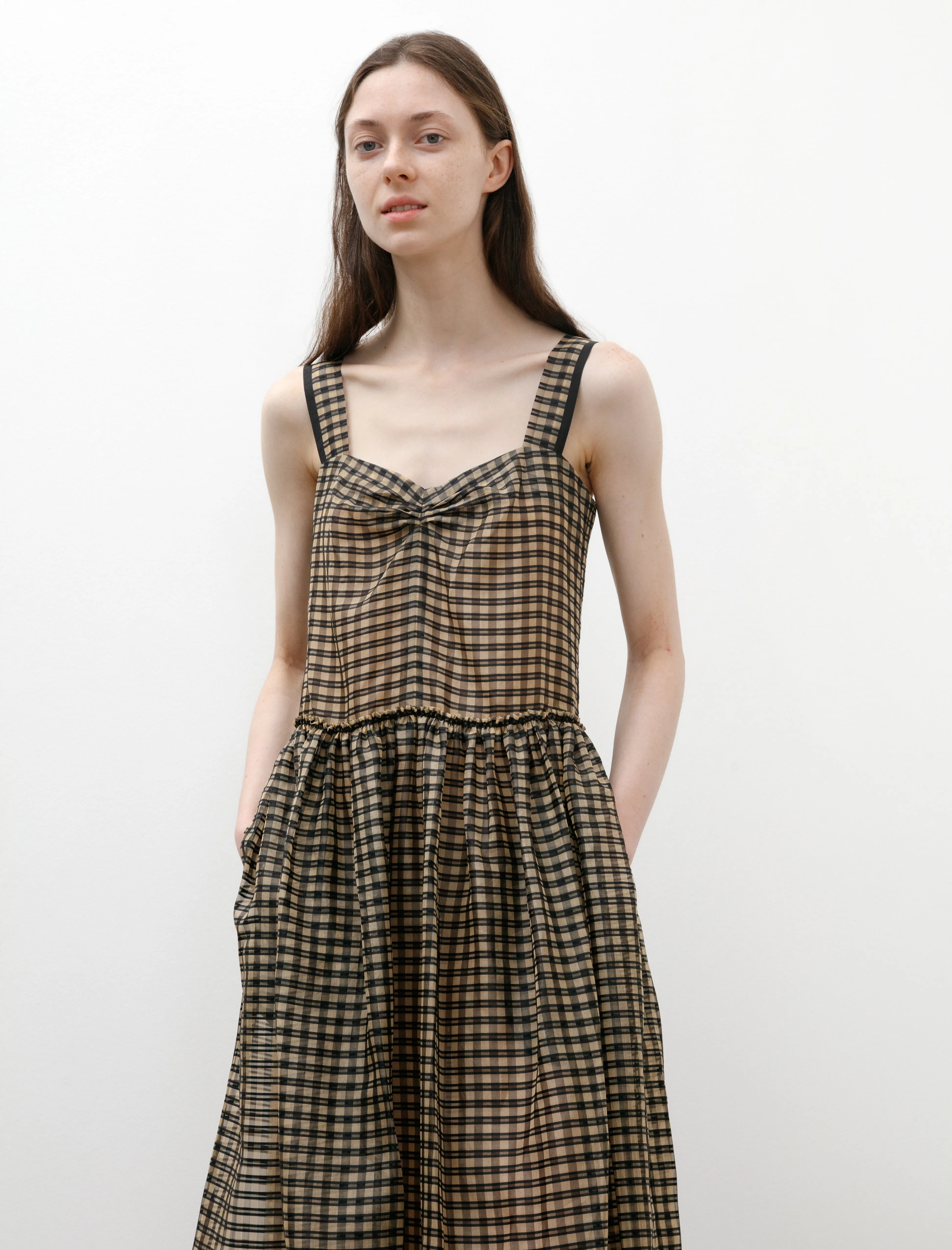 Strap Dress Vichy Check sold by SHOP NEIGHBOR product image thumbnail 2
