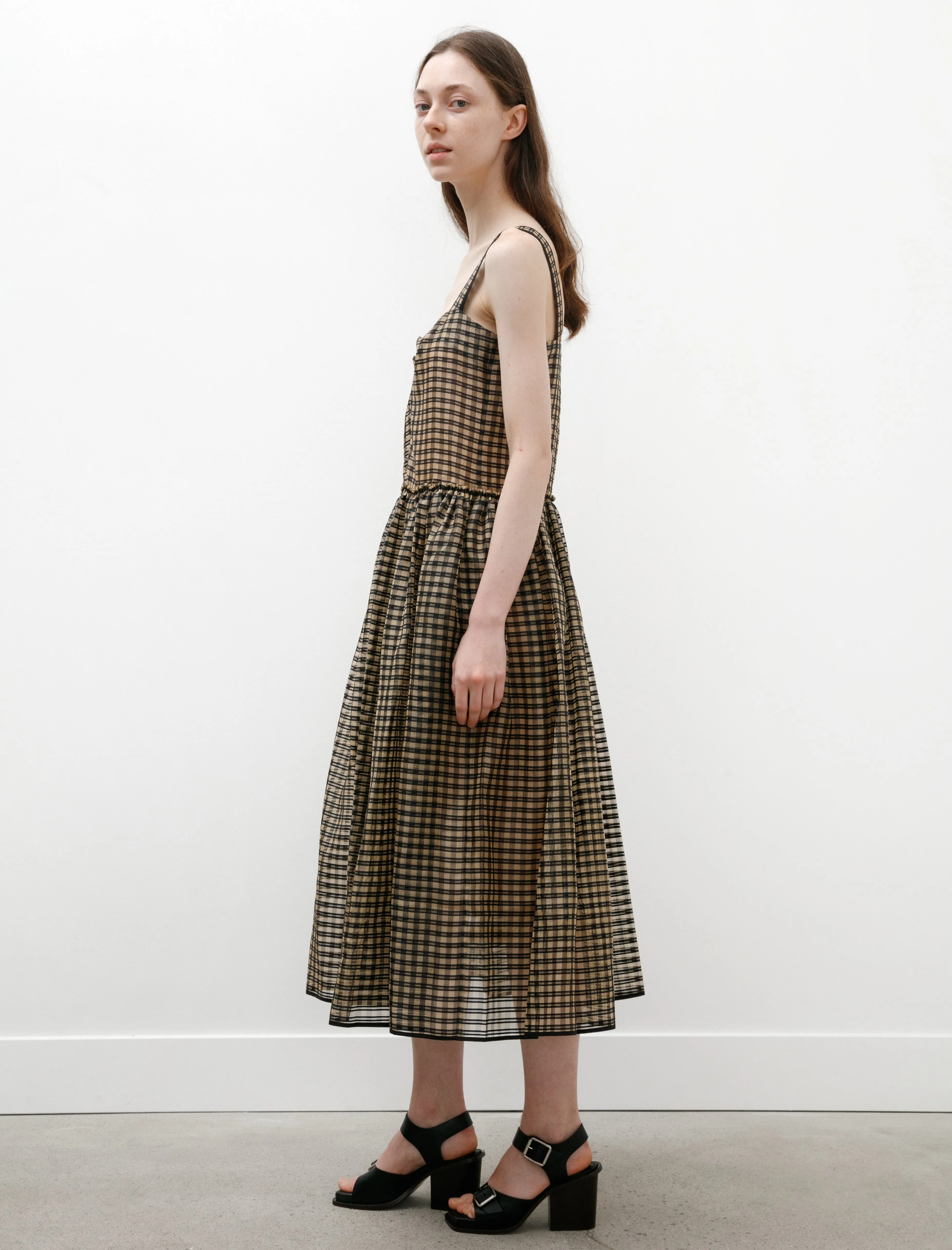 Strap Dress Vichy Check sold by SHOP NEIGHBOR product image thumbnail 4