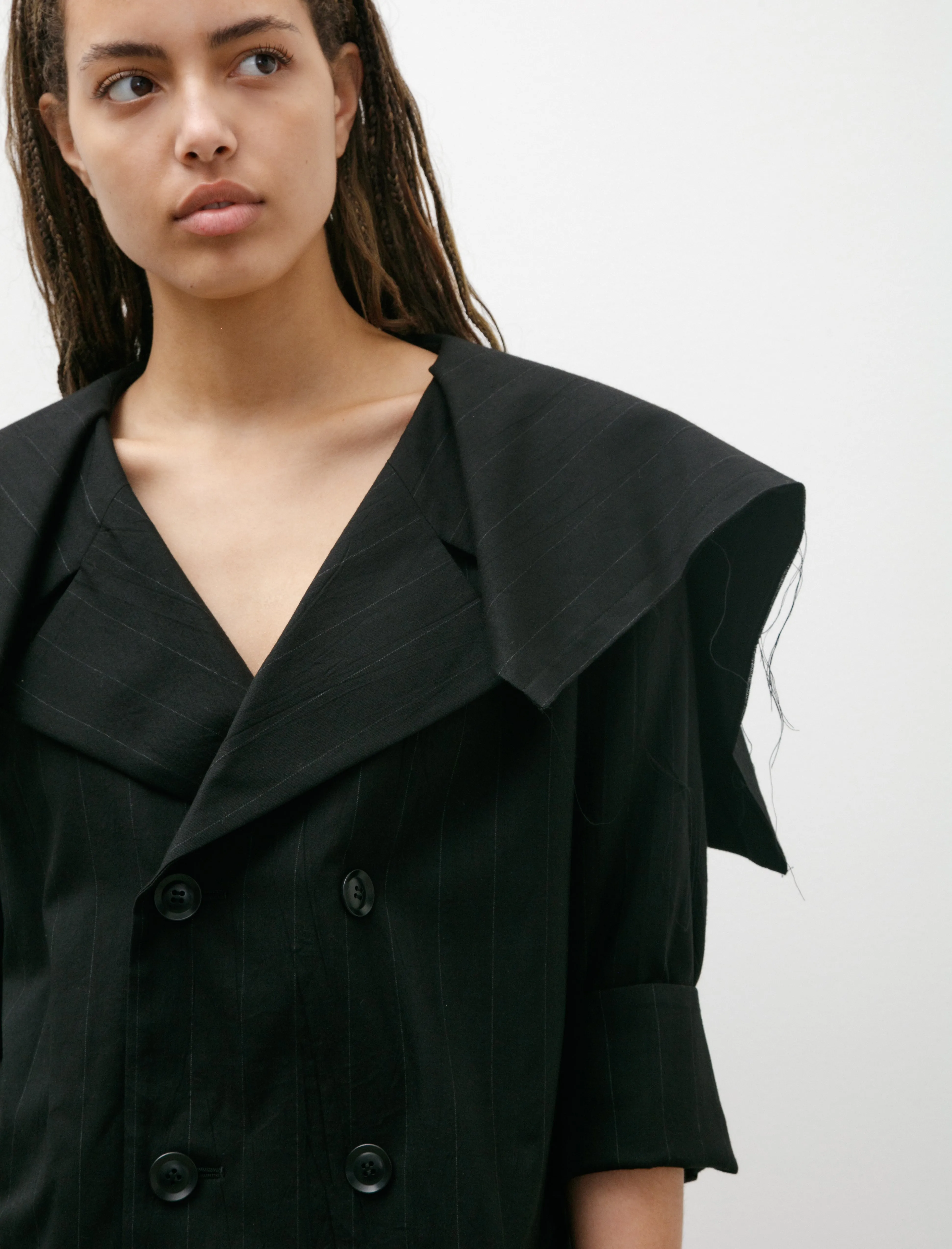 Sailor Collar Jacket Black sold by SHOP NEIGHBOR product image thumbnail 4