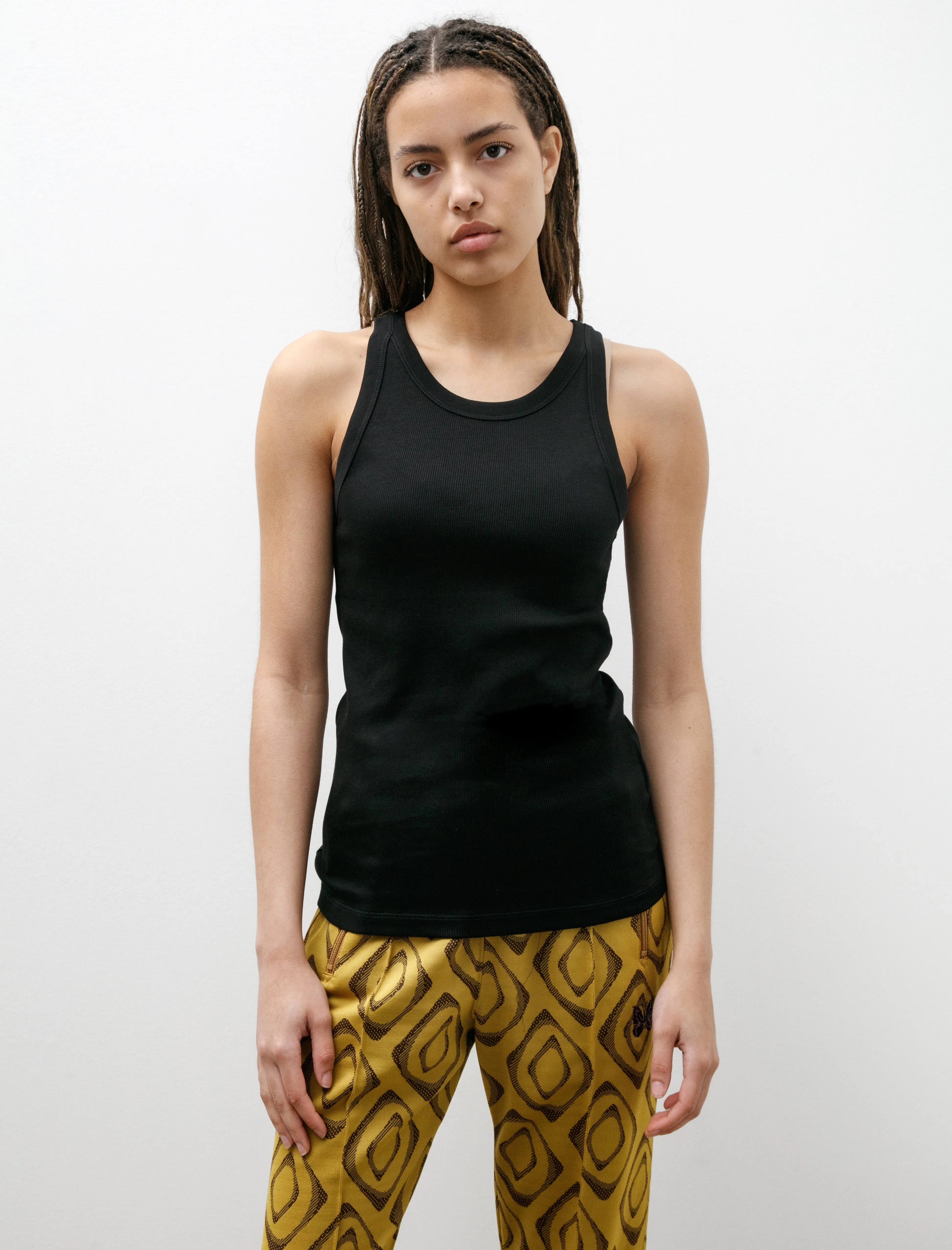 Rib Vest Black sold by SHOP NEIGHBOR