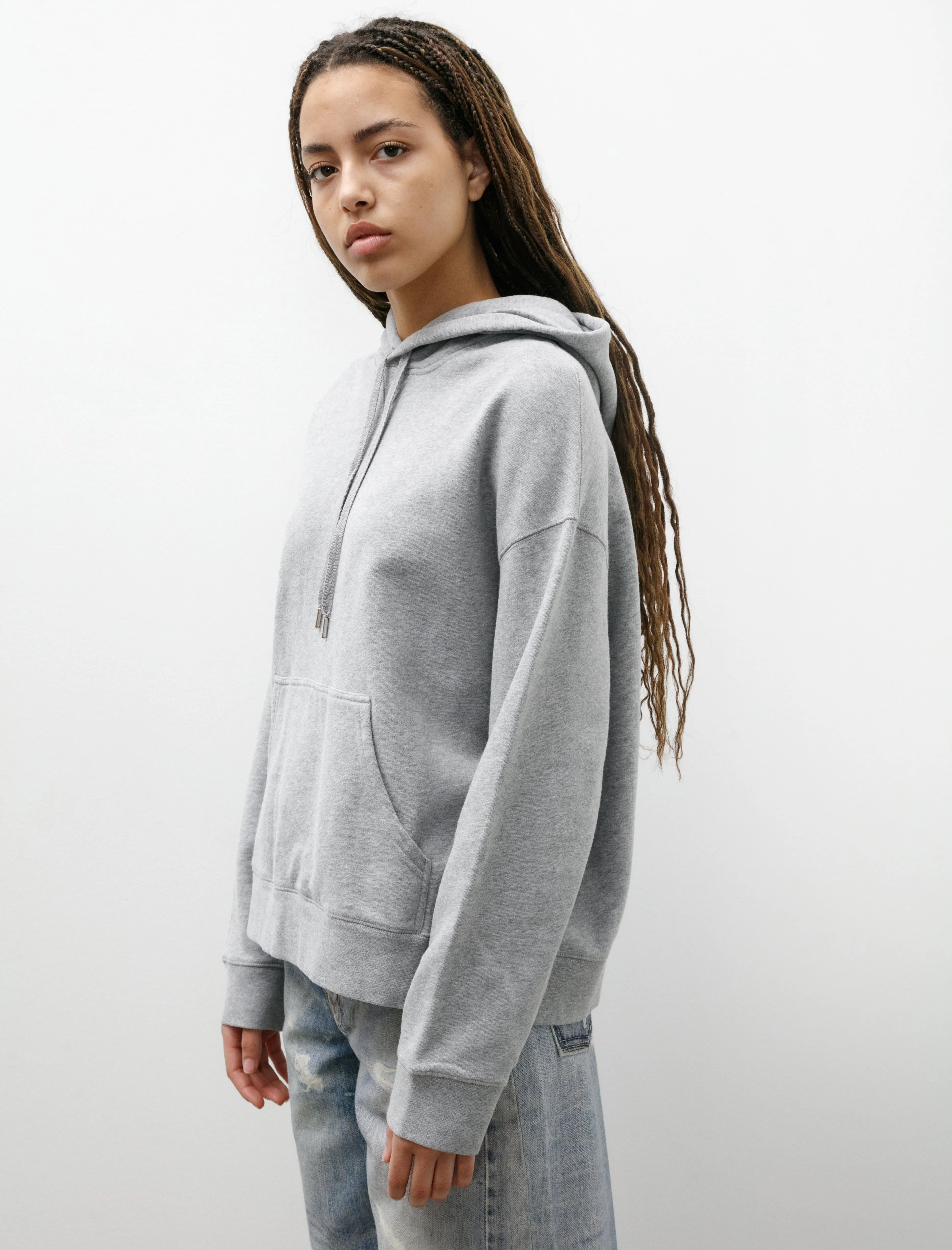 Loopback Hoody Grey Mélange sold by SHOP NEIGHBOR product image thumbnail 3