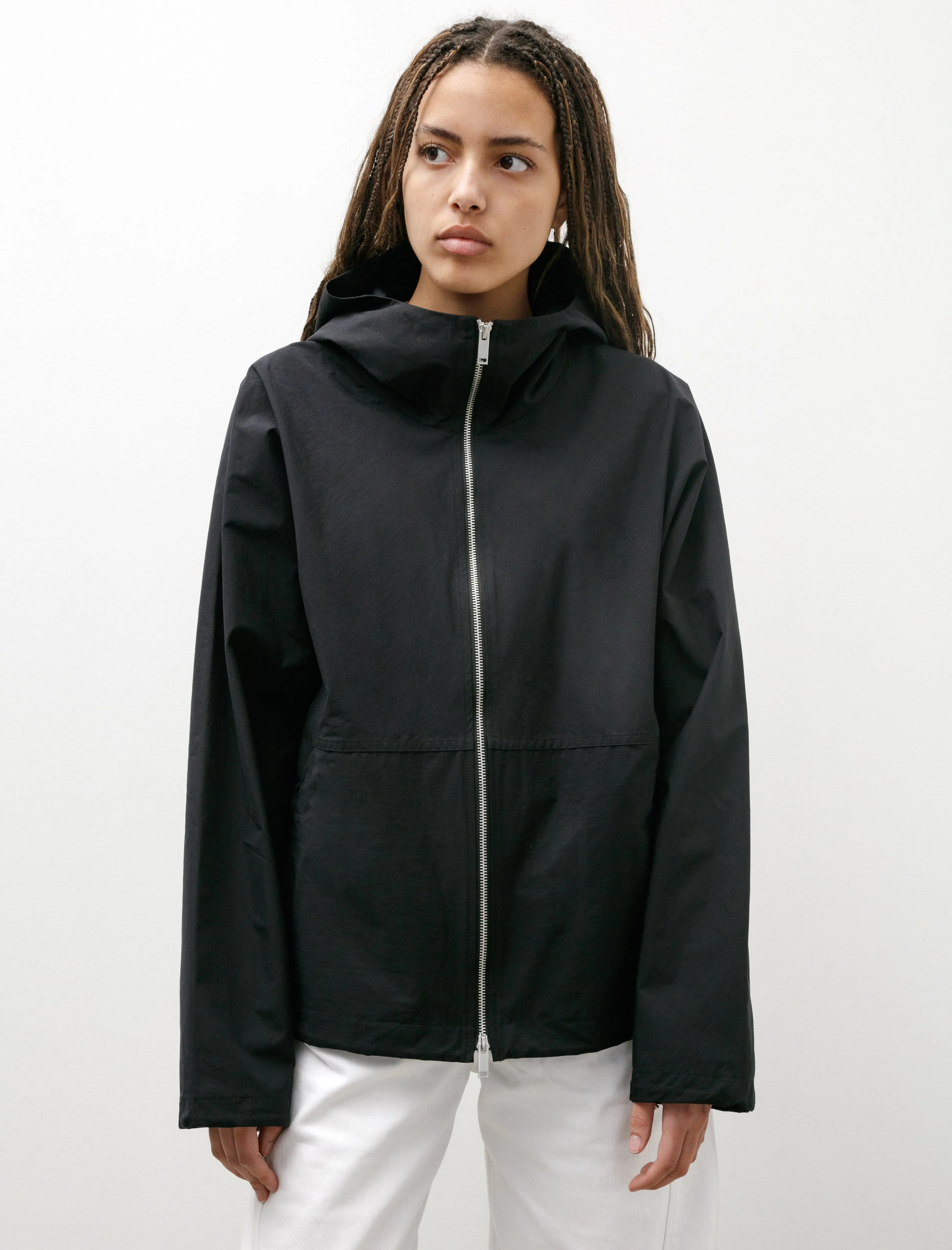 Godwin Hooded Anorak Darkest Navy sold by SHOP NEIGHBOR product image thumbnail 3