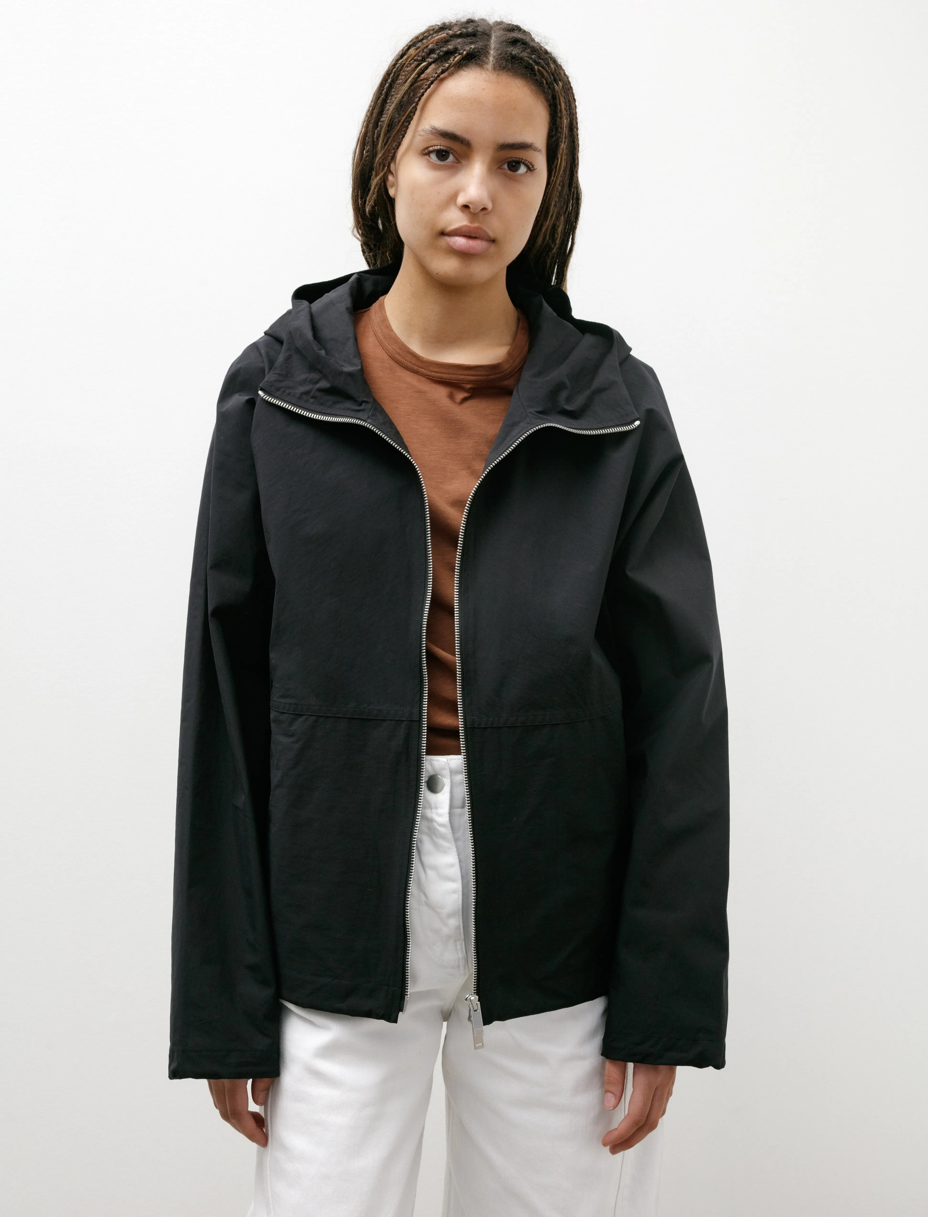 Godwin Hooded Anorak Darkest Navy sold by SHOP NEIGHBOR product image thumbnail 2