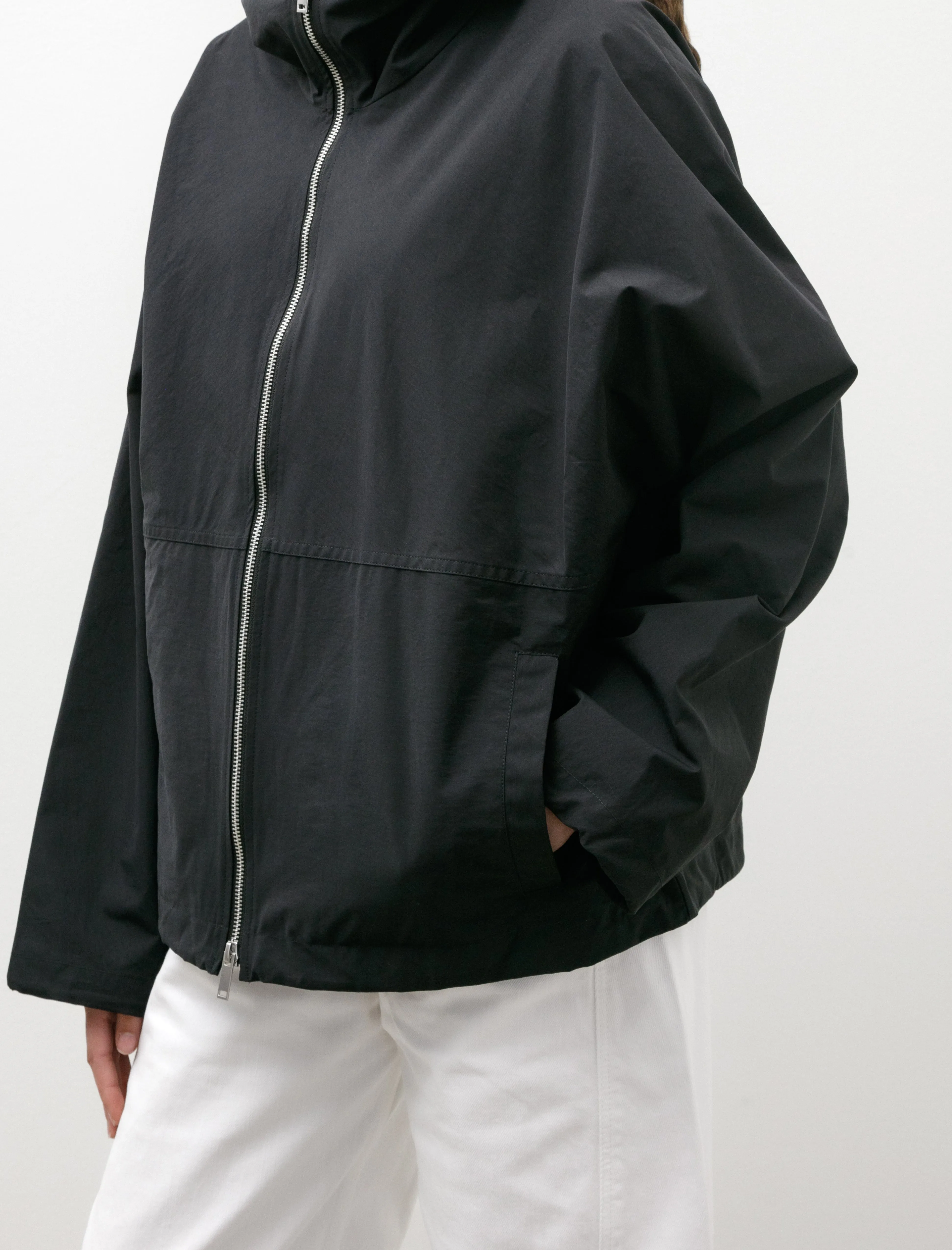 Godwin Hooded Anorak Darkest Navy sold by SHOP NEIGHBOR product image thumbnail 4