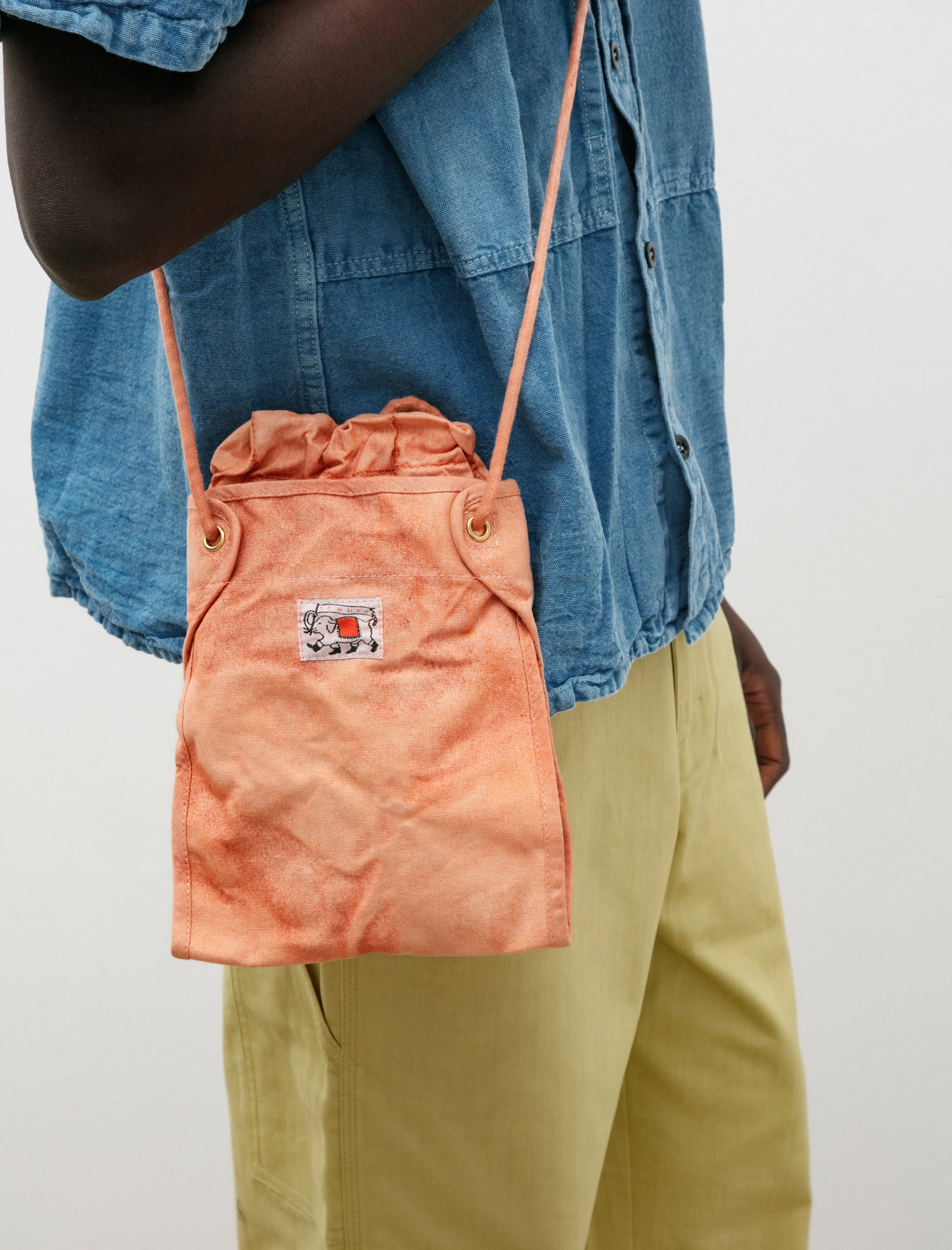 533 Elephant Ear Pouch Conveyor Belt Canvas Red Ochre sold by SHOP NEIGHBOR product image thumbnail 3