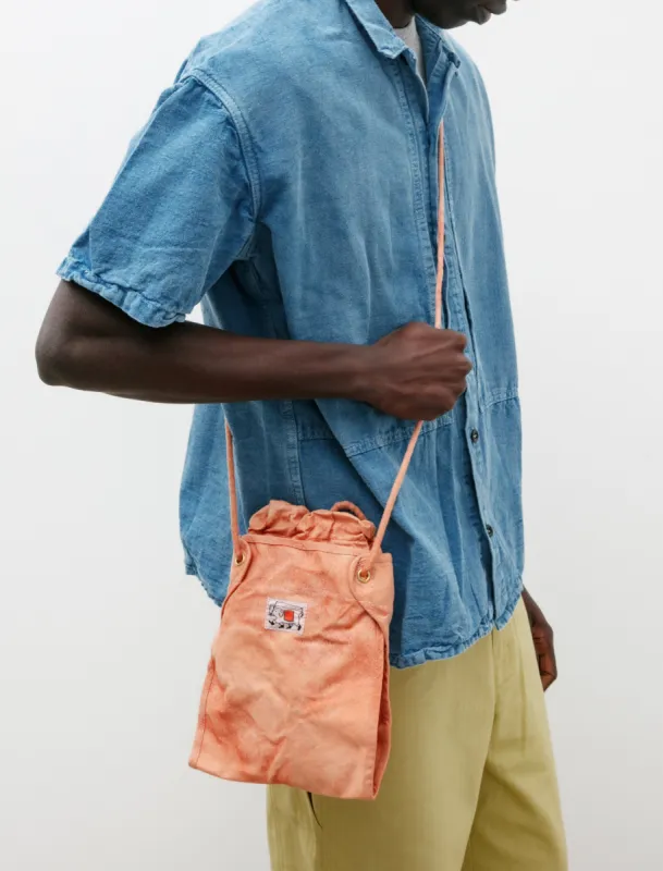 533 Elephant Ear Pouch Conveyor Belt Canvas Red Ochre made by SHOP NEIGHBOR