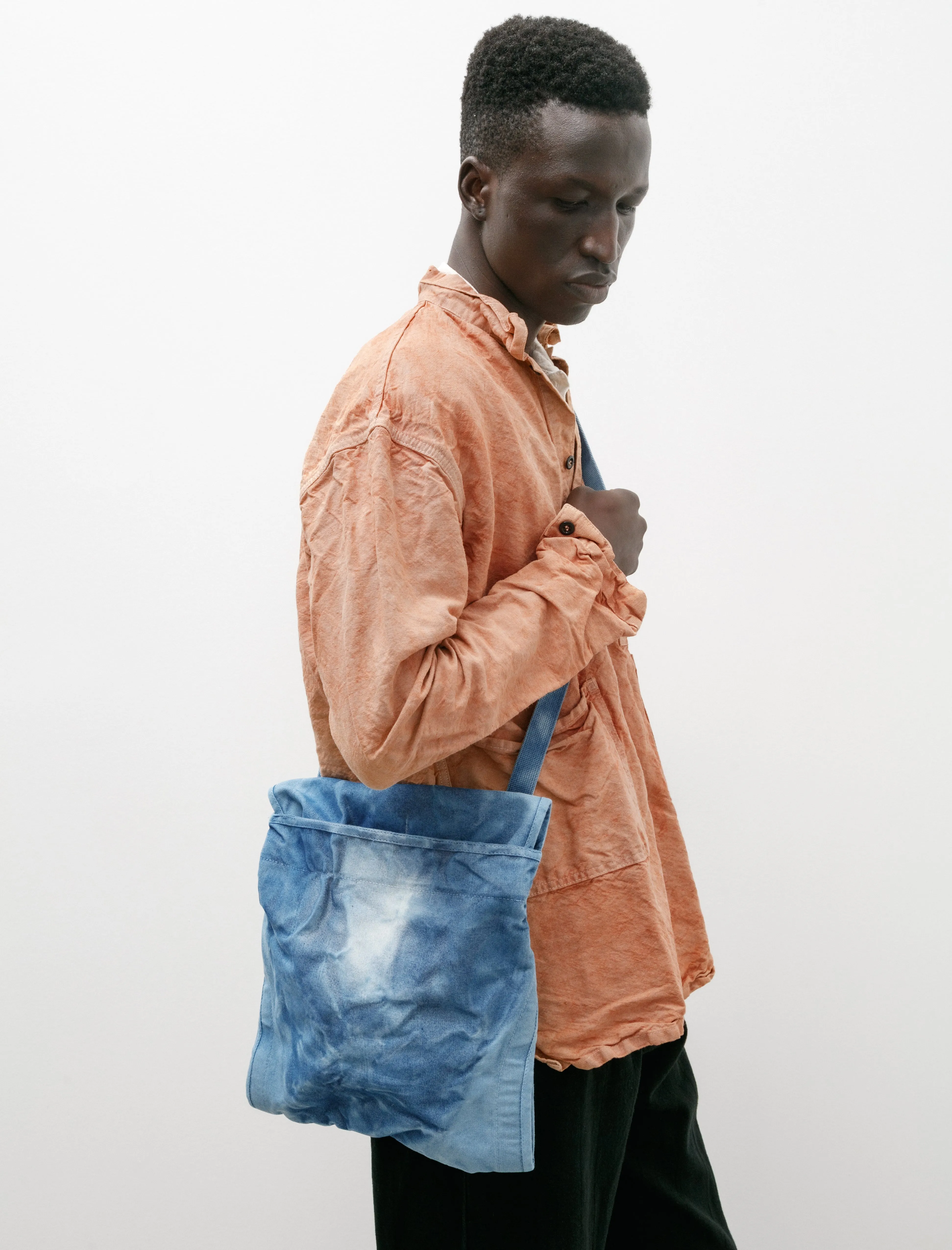 532 Elephant Ear Satchel Conveyor Belt Canvas Prussian Blue sold by SHOP NEIGHBOR product image thumbnail 3