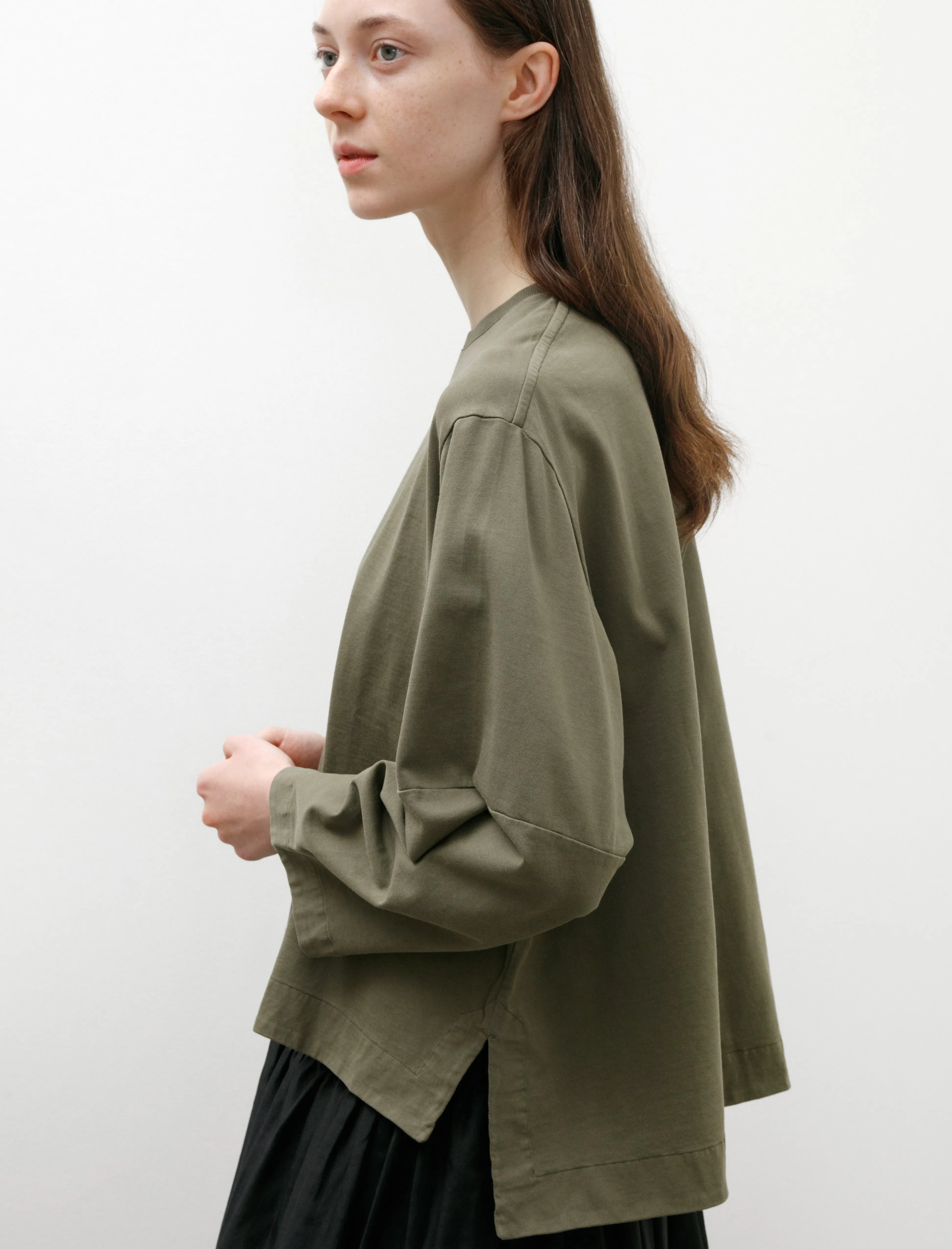 Simple J T-Shirt Khaki sold by SHOP NEIGHBOR product image thumbnail 3