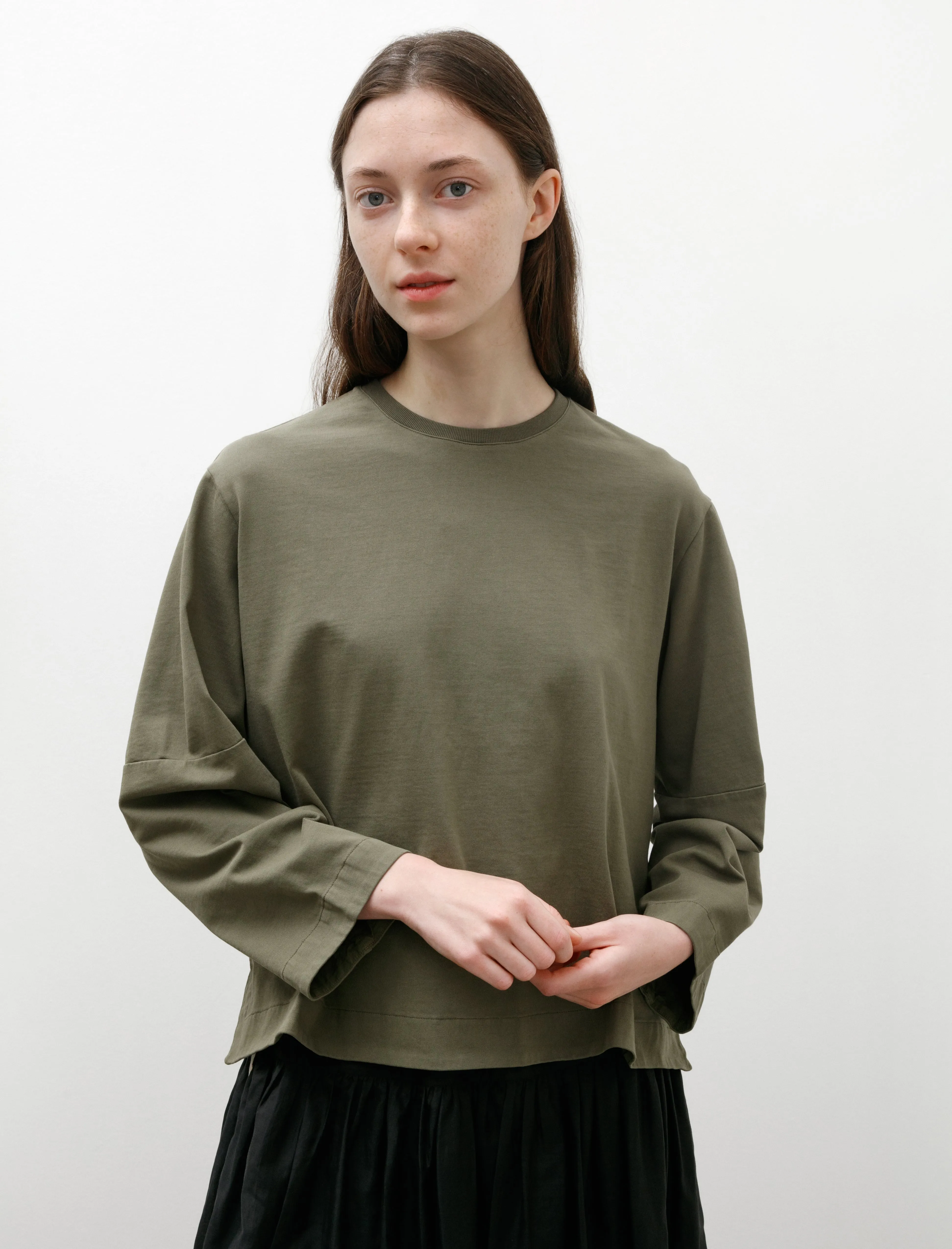 Simple J T-Shirt Khaki sold by SHOP NEIGHBOR product image thumbnail 2