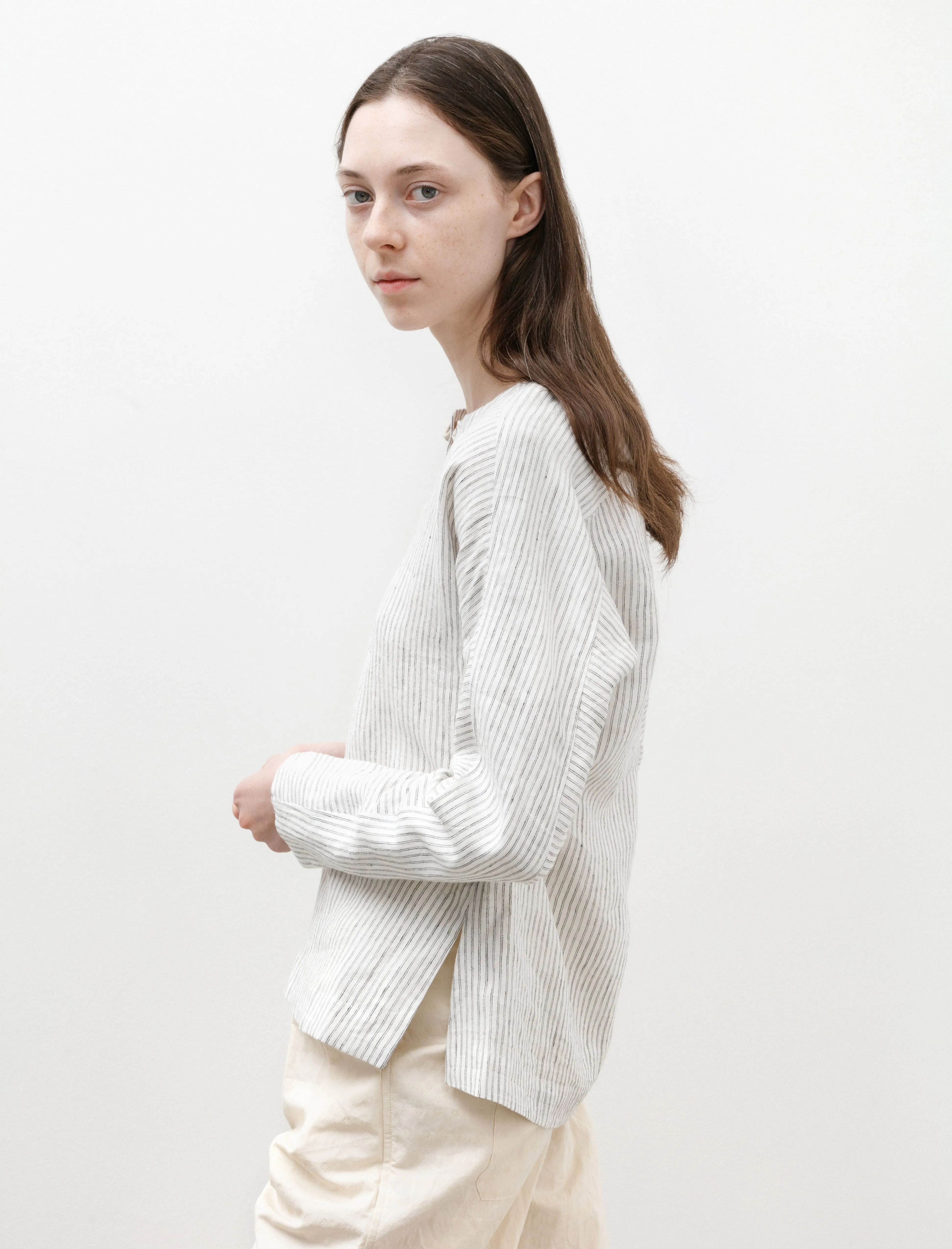 Long Sleeve Top Rail Linen sold by SHOP NEIGHBOR product image thumbnail 3