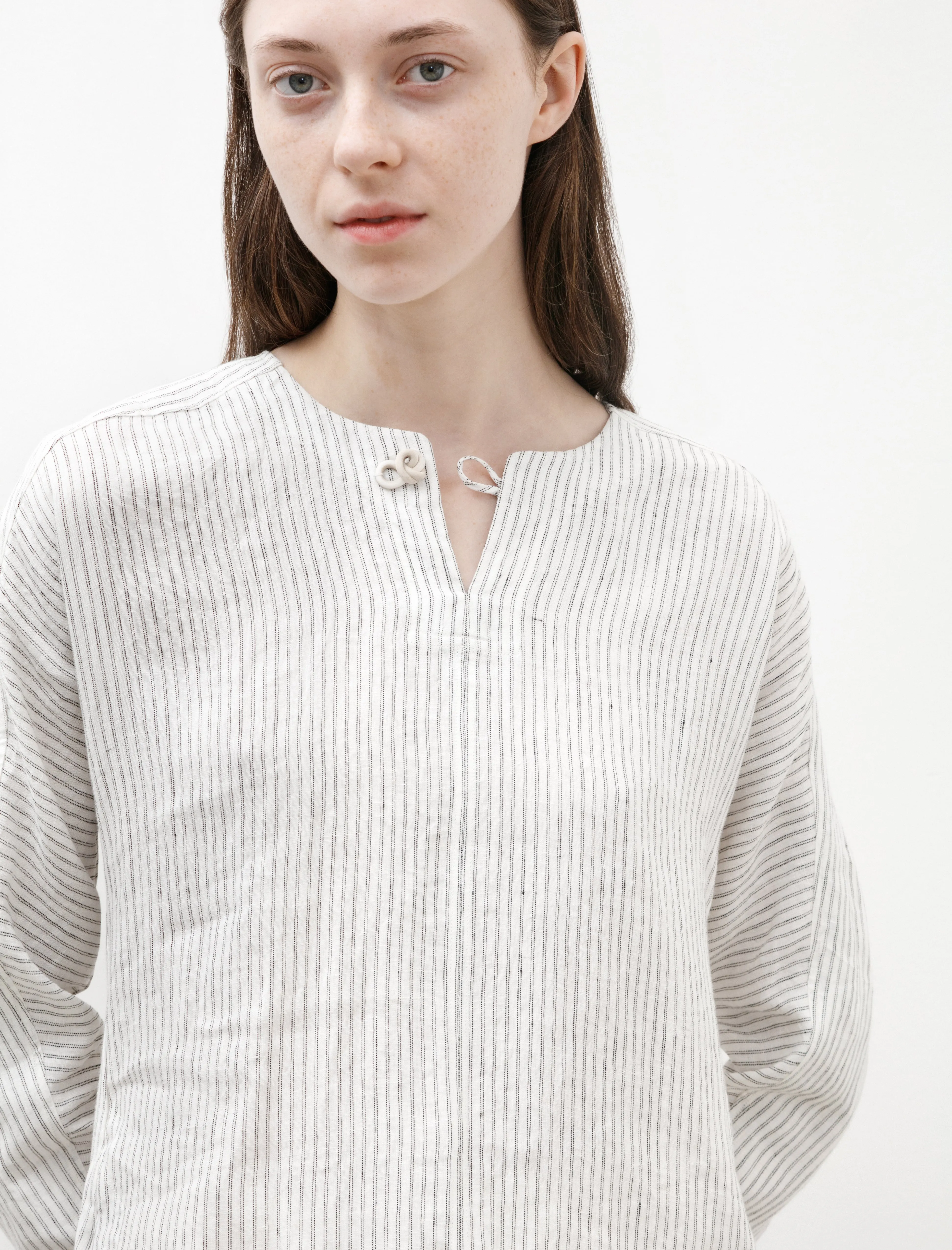Long Sleeve Top Rail Linen sold by SHOP NEIGHBOR product image thumbnail 2