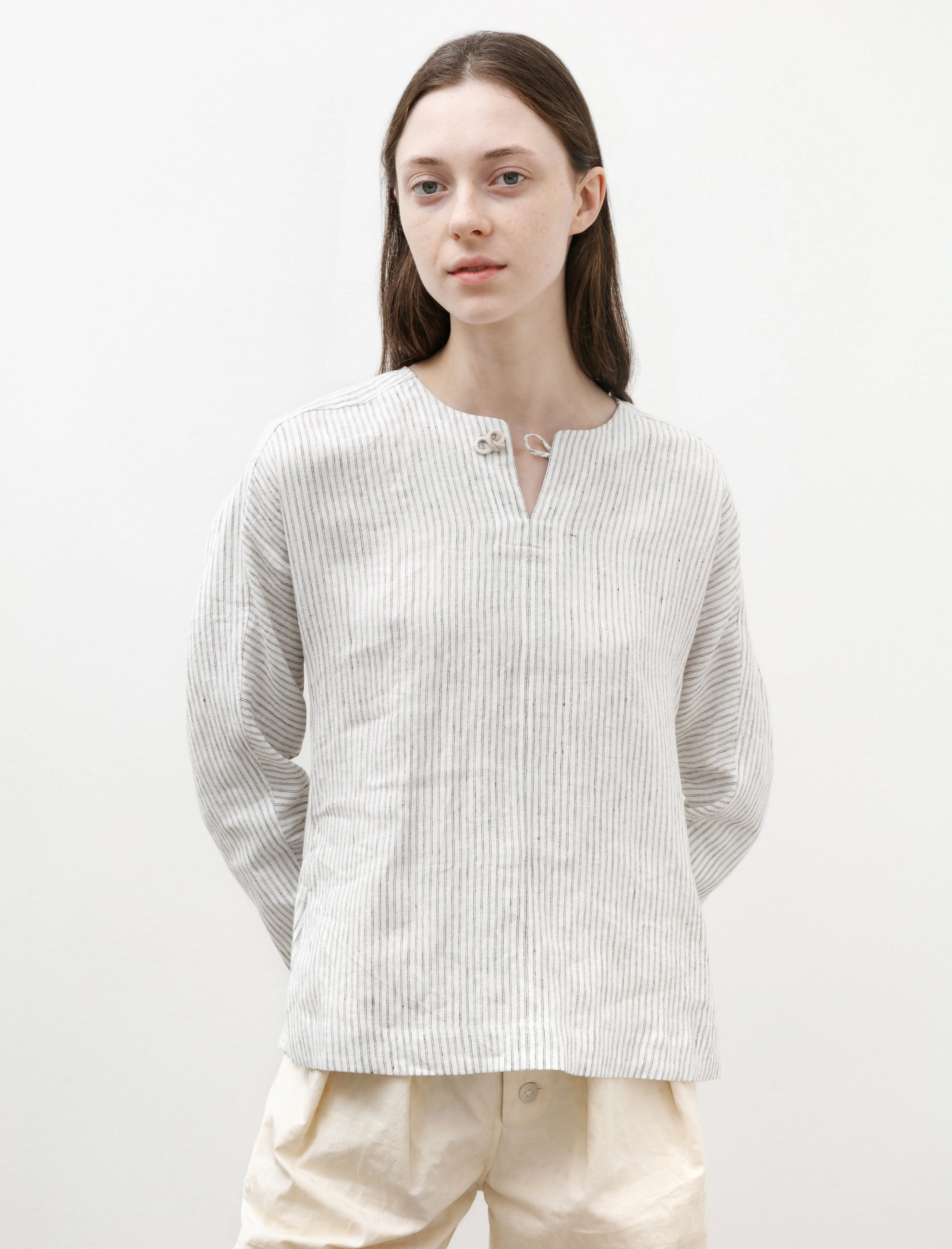Long Sleeve Top Rail Linen sold by SHOP NEIGHBOR