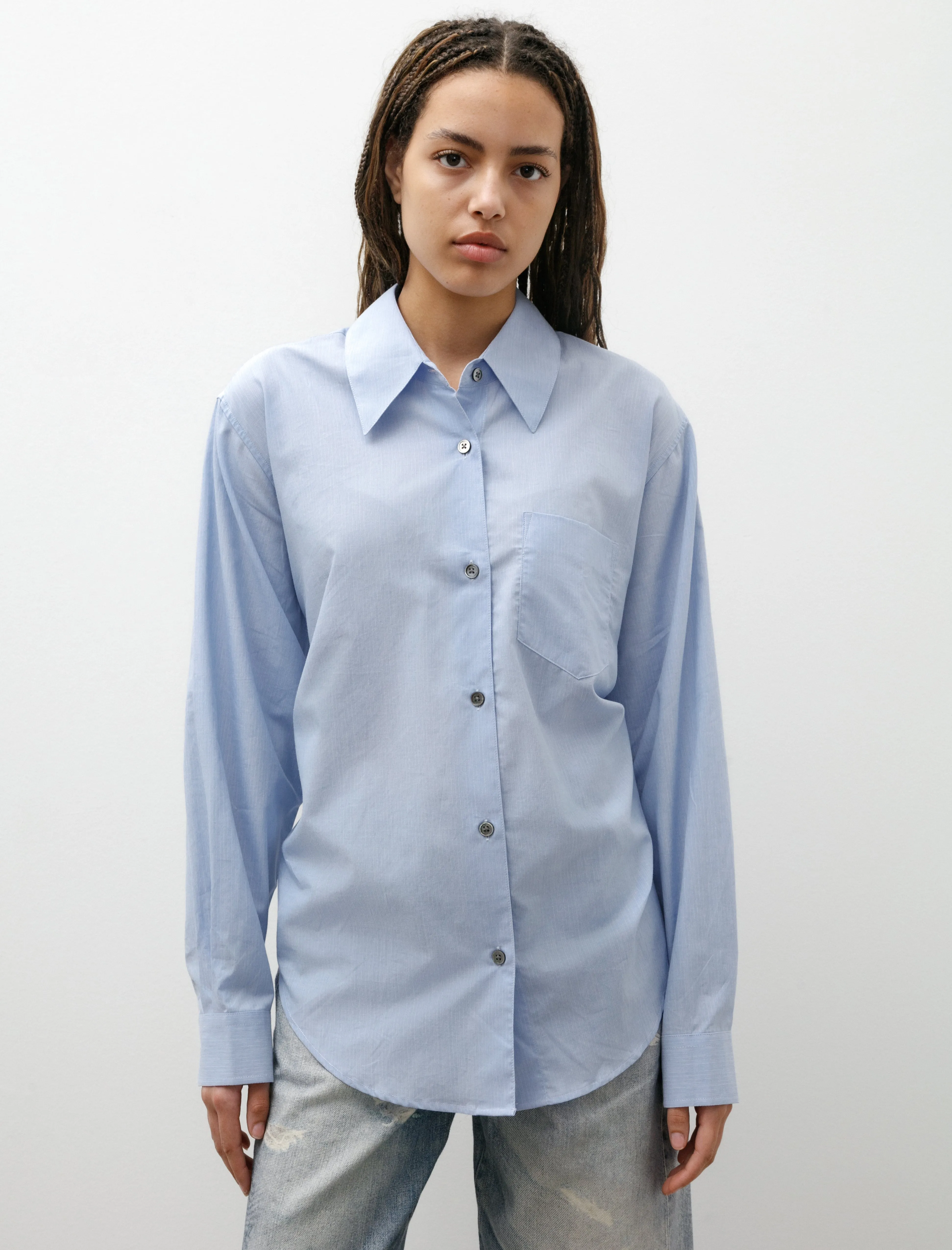 Apron Shirt Azores Stripe Seashore sold by SHOP NEIGHBOR product image thumbnail 4