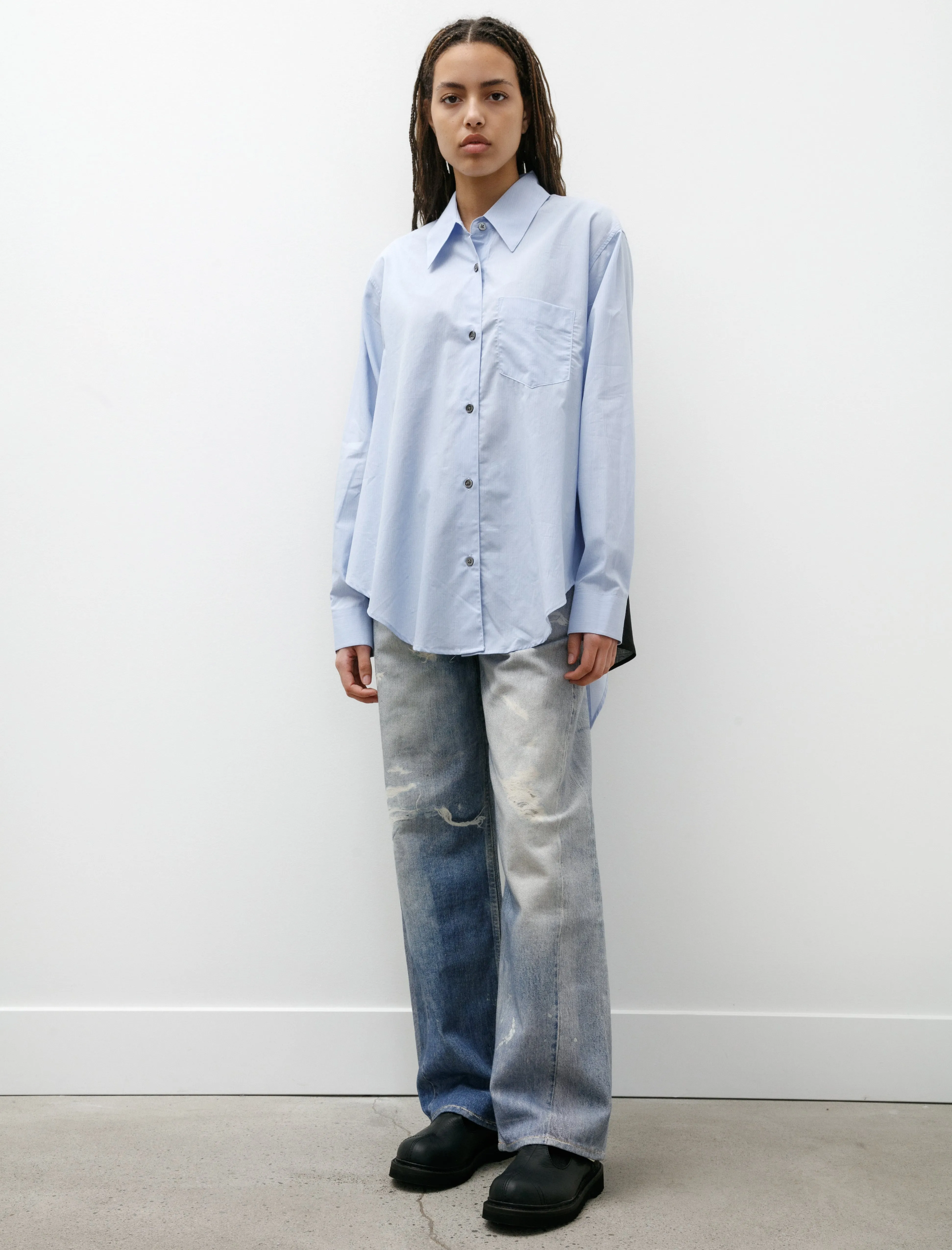 Apron Shirt Azores Stripe Seashore sold by SHOP NEIGHBOR