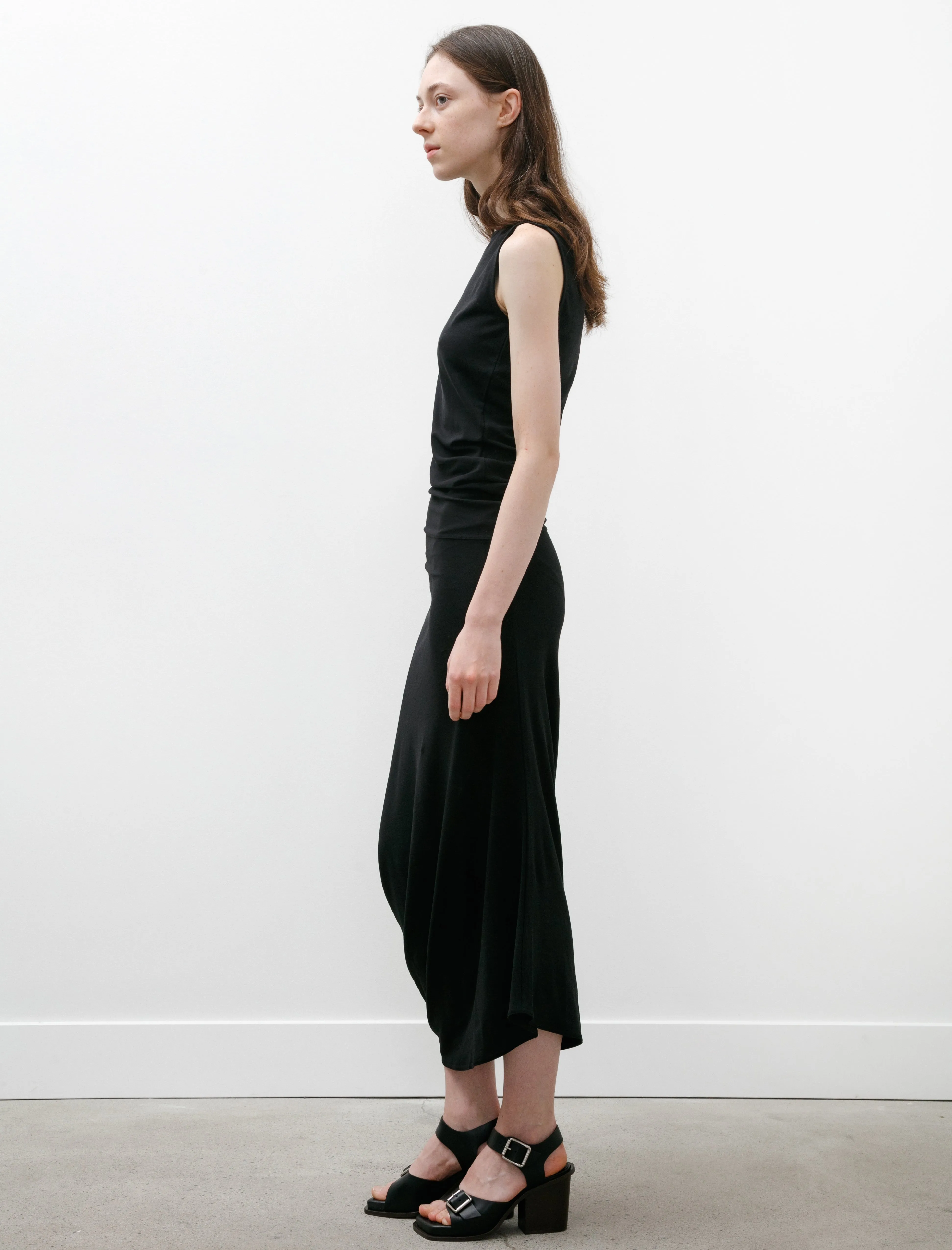 Fitted Twisted Dress Black sold by SHOP NEIGHBOR product image thumbnail 3
