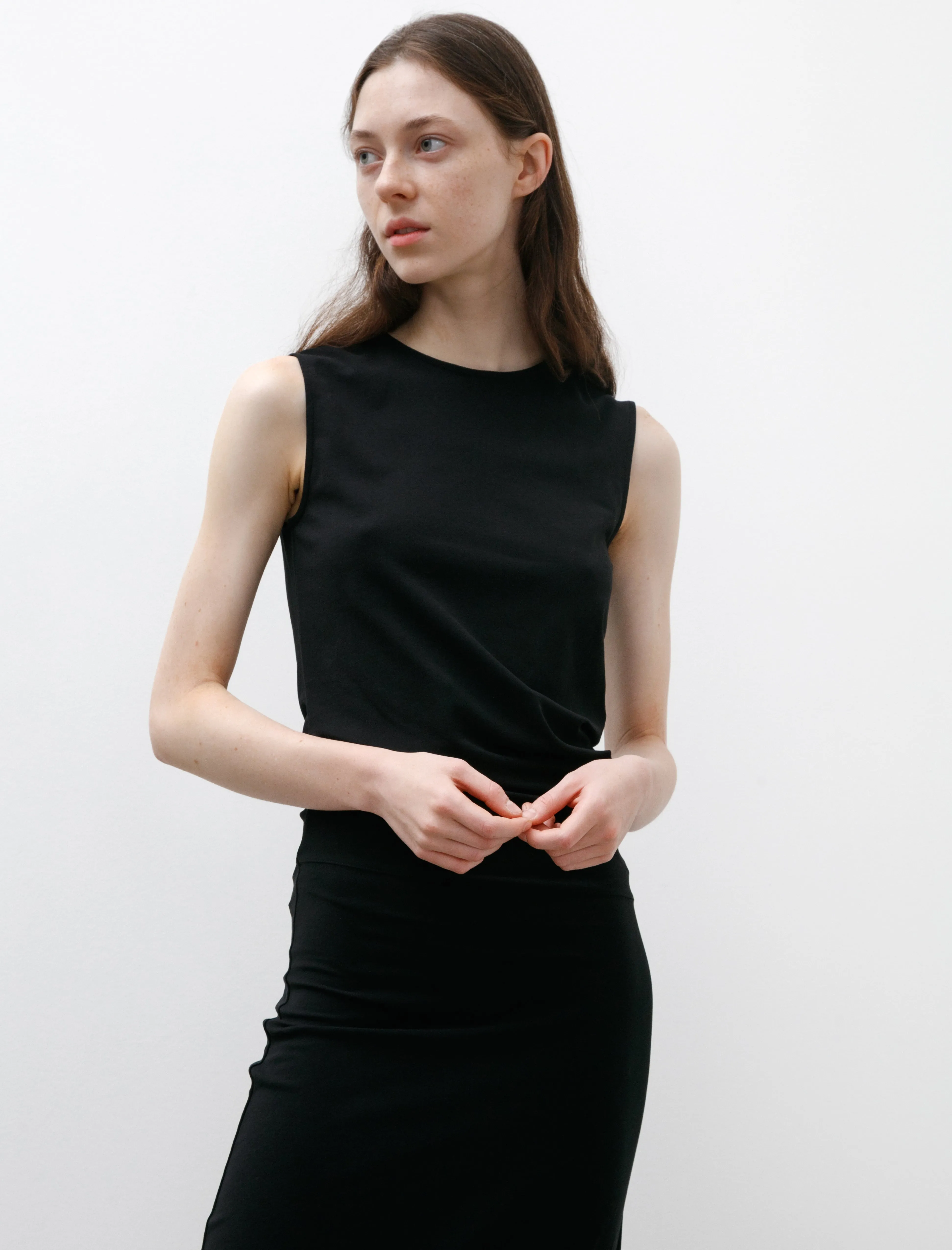 Fitted Twisted Dress Black sold by SHOP NEIGHBOR product image thumbnail 2