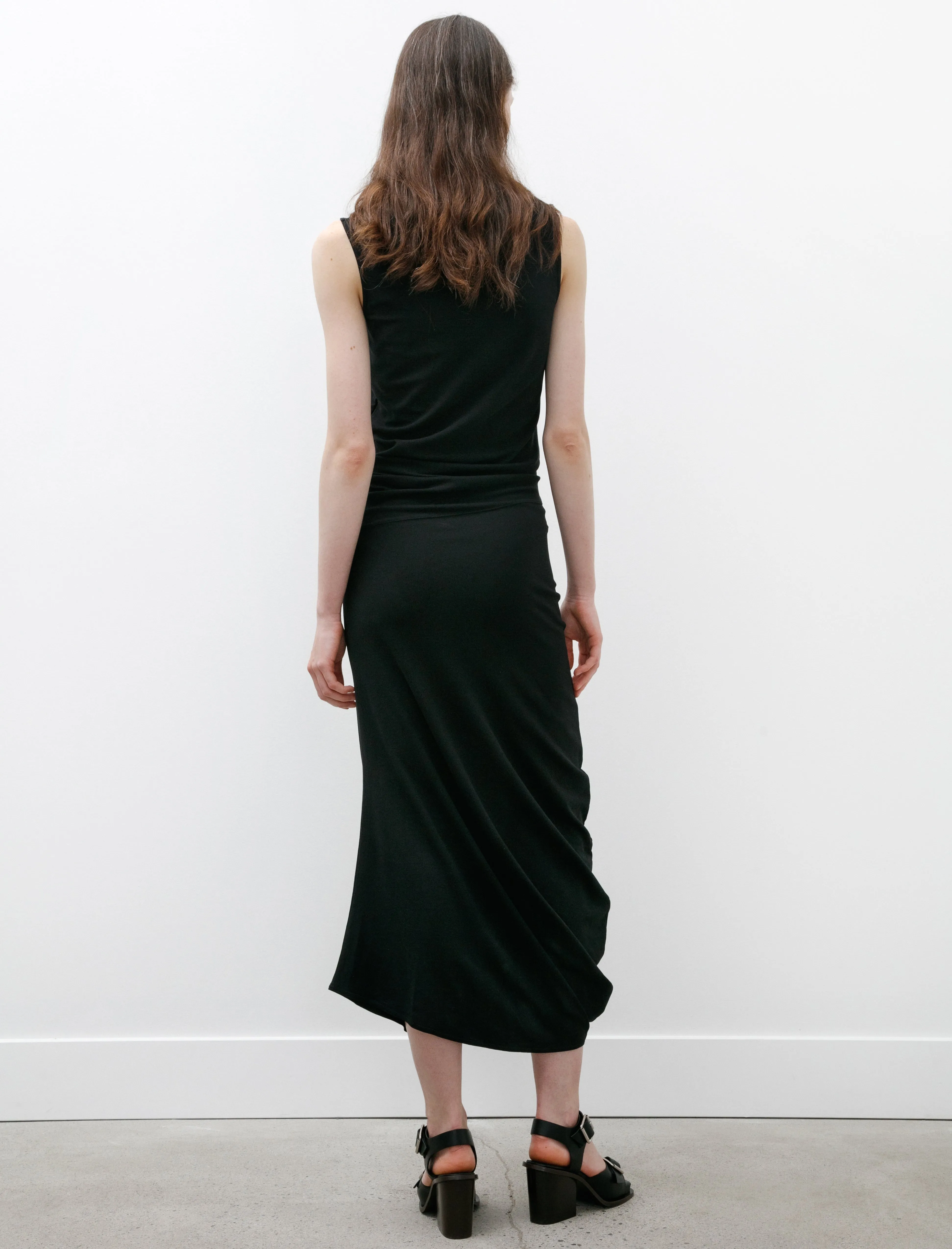 Fitted Twisted Dress Black sold by SHOP NEIGHBOR product image thumbnail 4